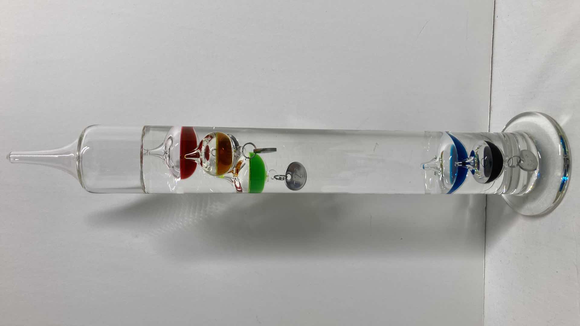 Photo 1 of GALILEO THERMOMETER 3” X 15.25”