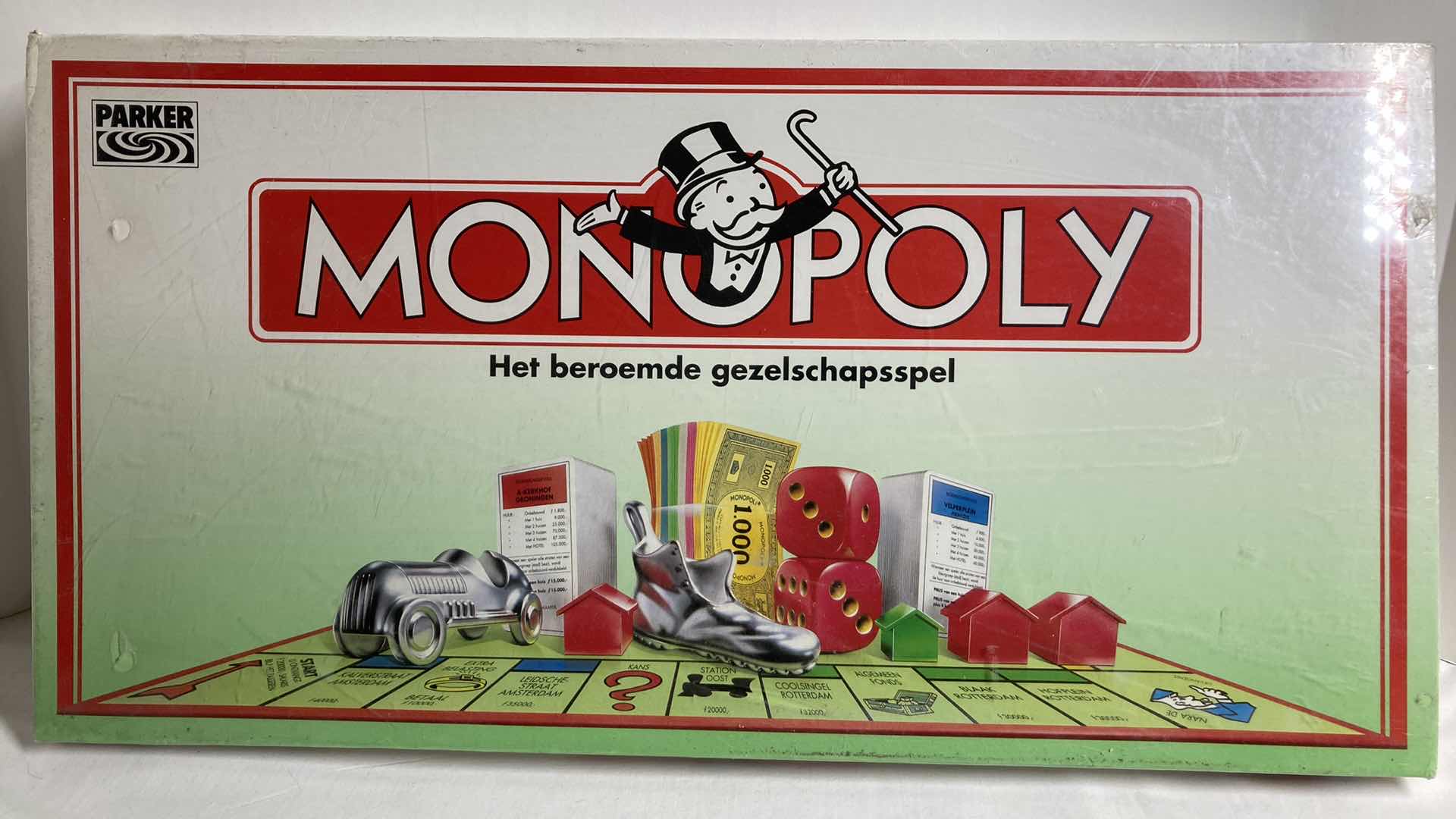 Photo 1 of PARKER DUTCH MONOPOLY BOARD GAME 1992
