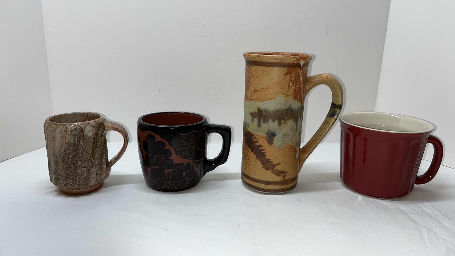 Photo 1 of 4 PCS VARIOUS COFFEE MUGS