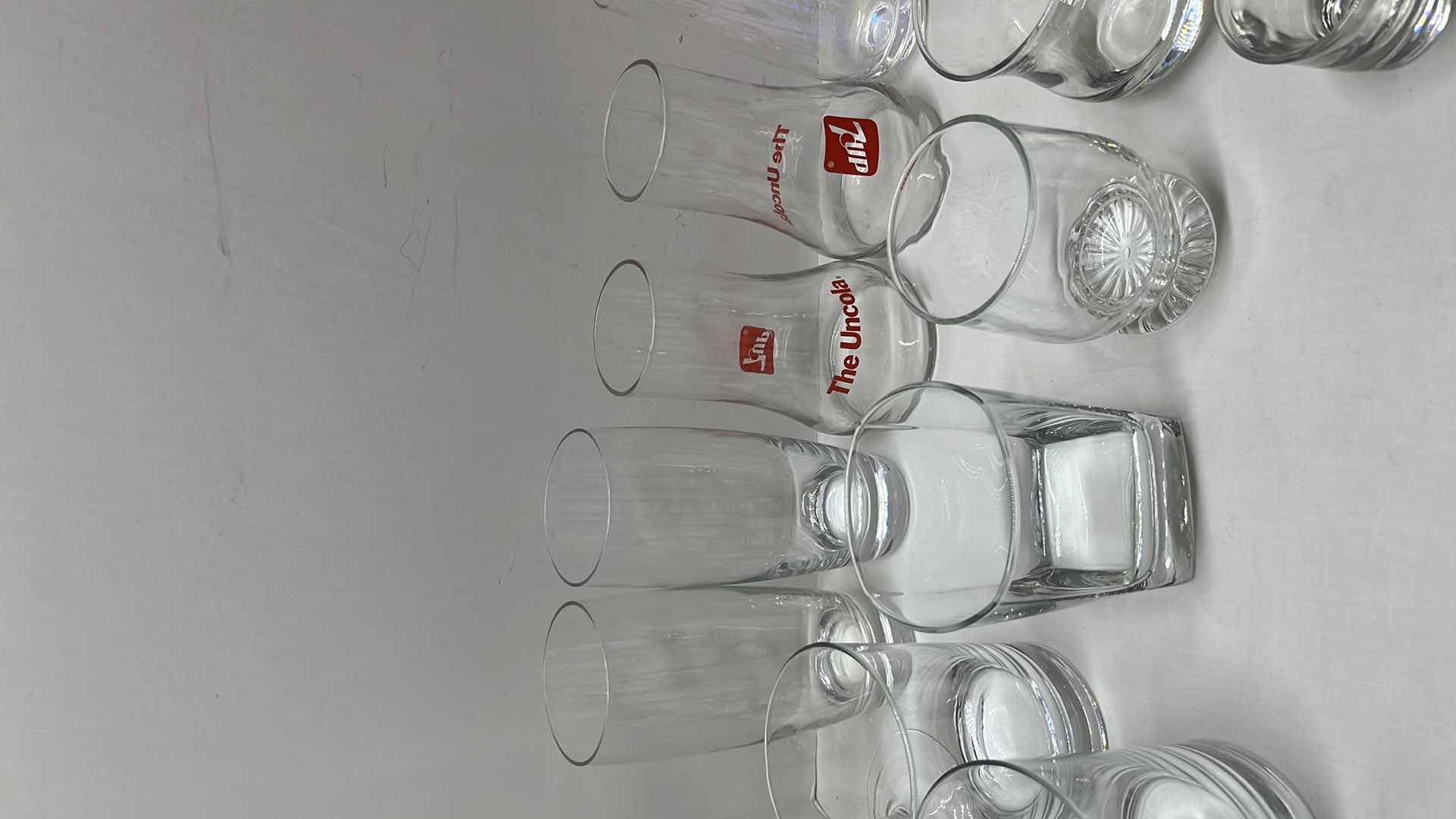 Photo 3 of 22 PCS CLEAR GLASSWARE