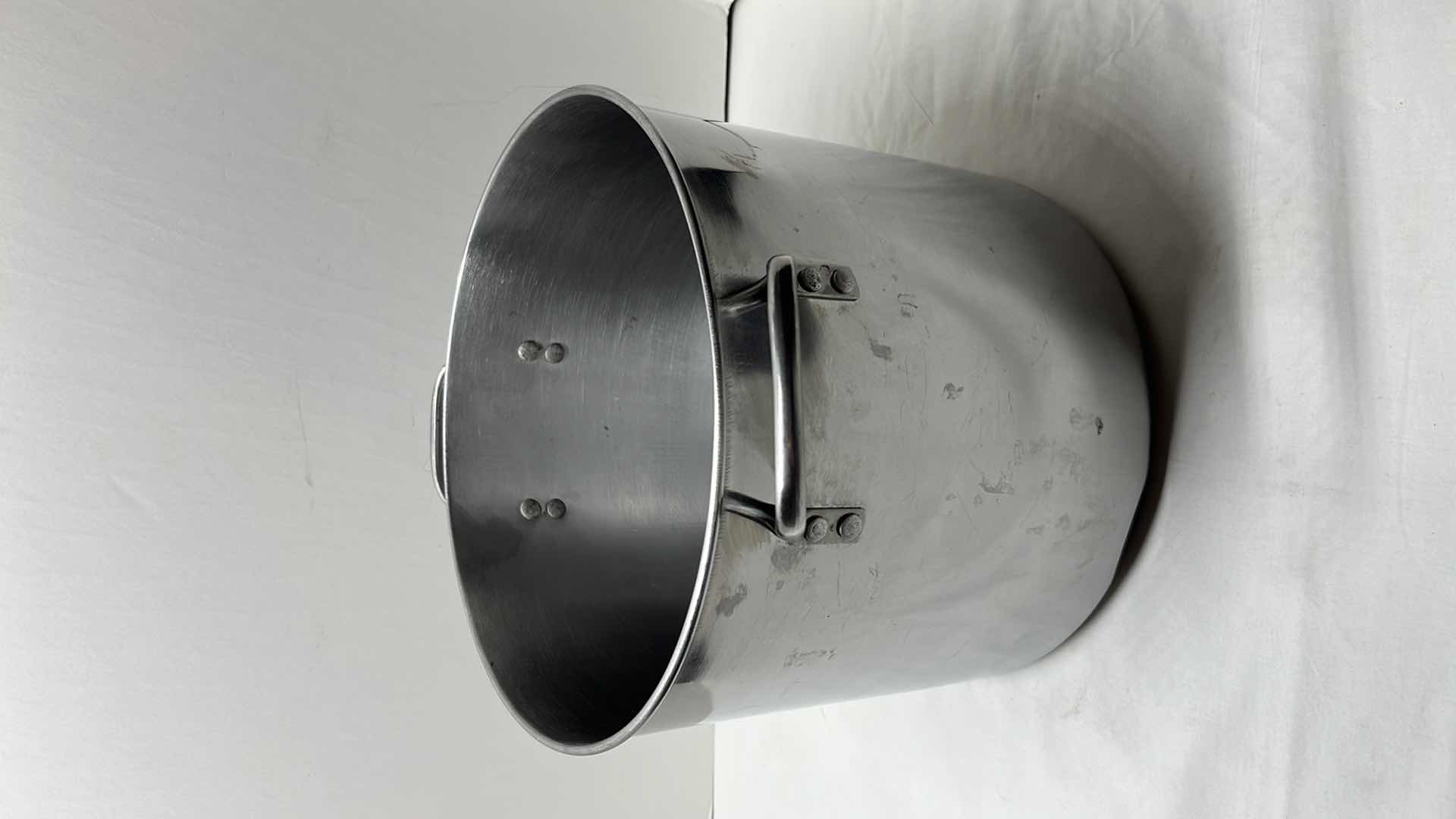 Photo 3 of STAINLESS STEEL COVERED STOCK POT 11” X 9.75”H