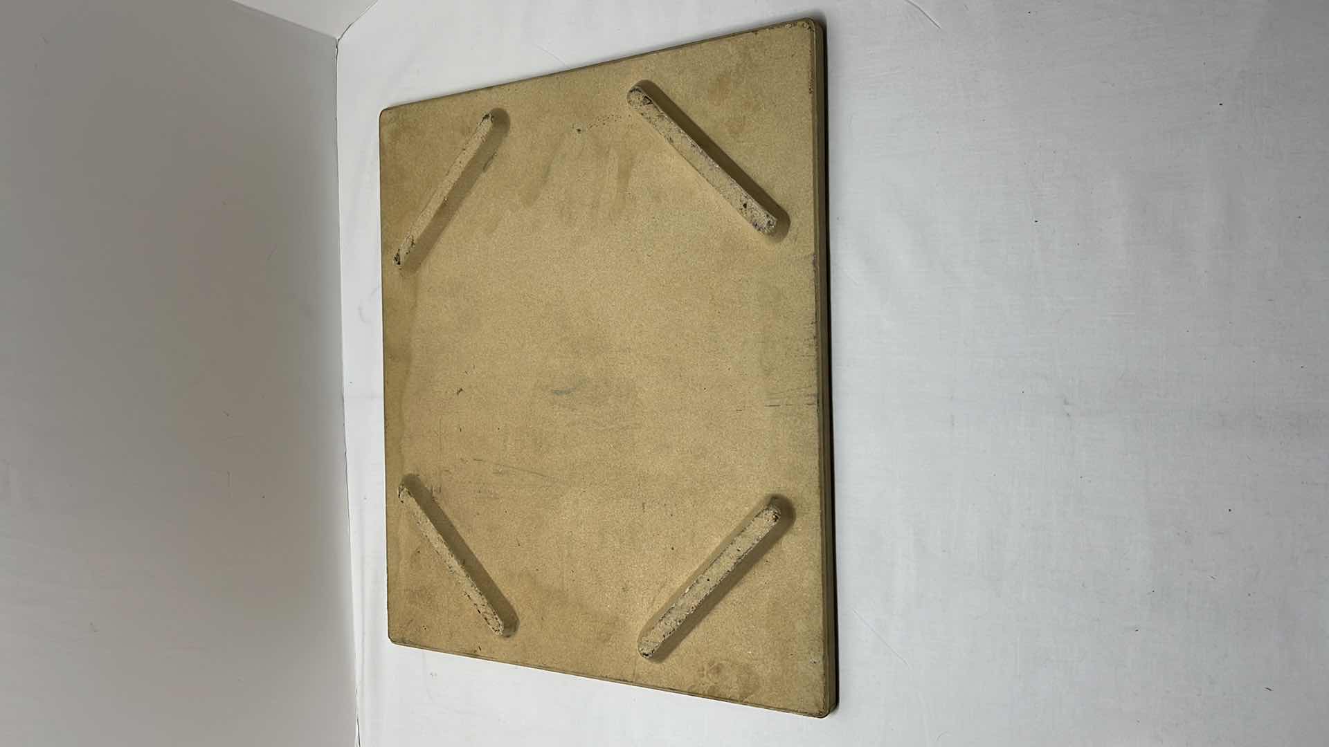 Photo 3 of SQUARE PIZZA STONE 16.5” X 14.5”, 24 PC 12” PARCHMENT ROUNDS AND PIZZA SPATULA