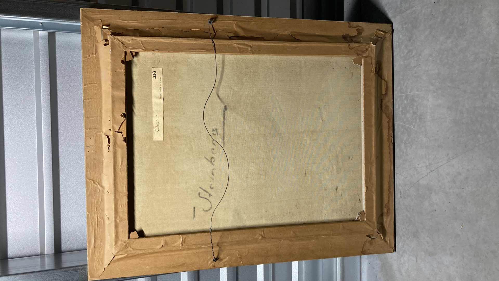 Photo 5 of HEINZ MUNNICH FRAMED ORIGINAL OIL PAINTED CANVAS ARTWORK SIGNED BY ARTIST 1353 30” X 38”