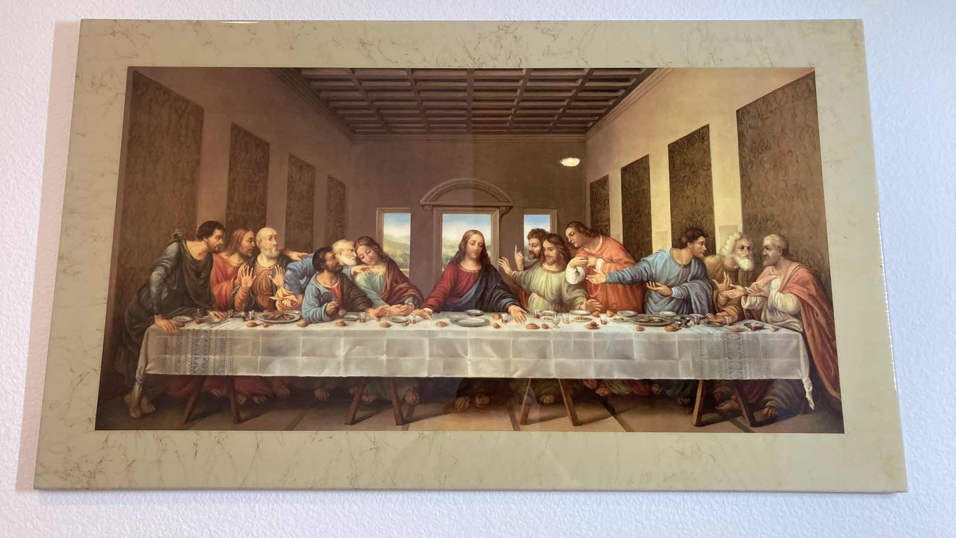 Photo 1 of THE LAST SUPPER ACRYLIC WALL ART 46” X 26.5”