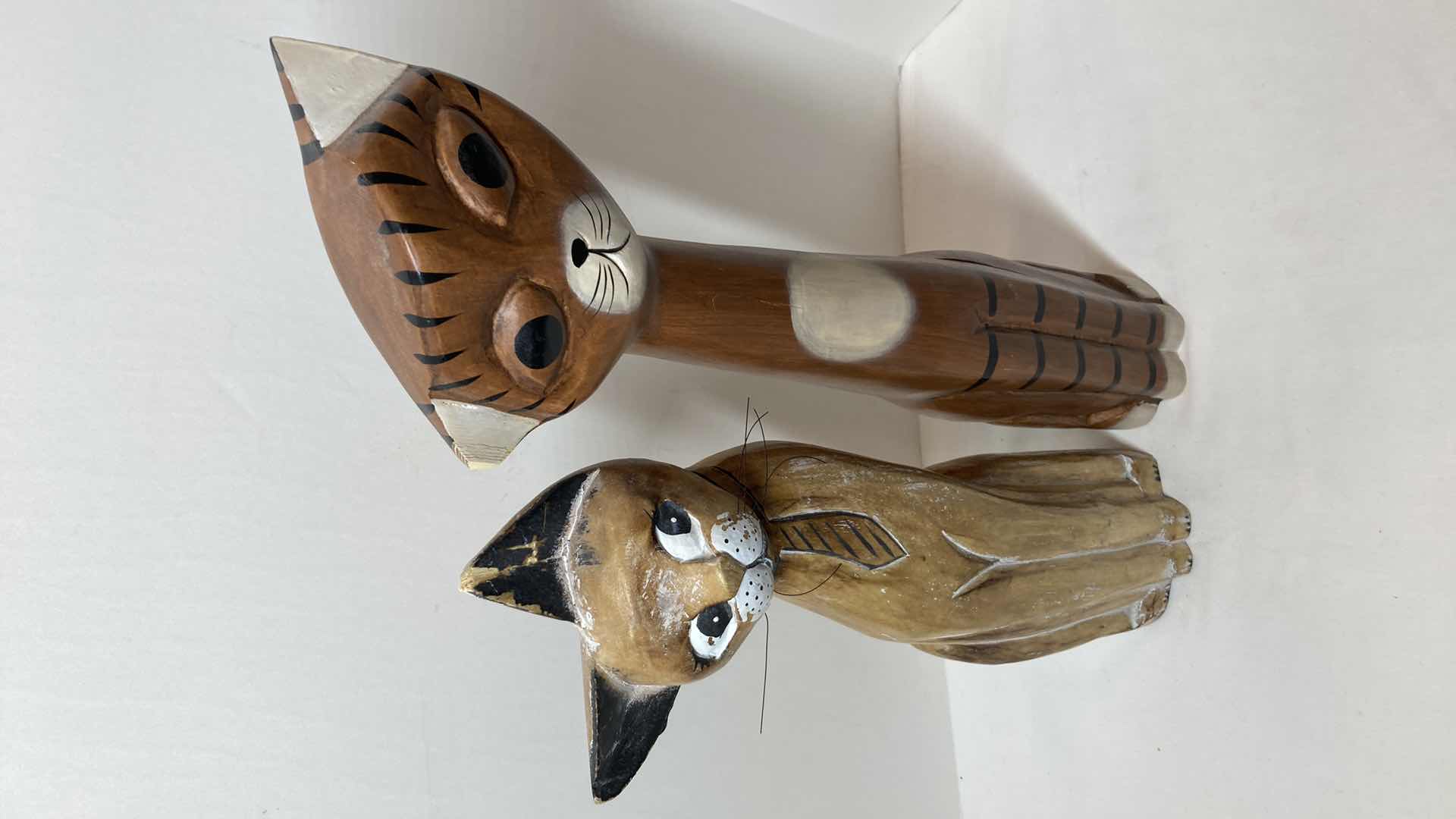 Photo 5 of WOODEN FELINE DECOR (2) 5” X 22”