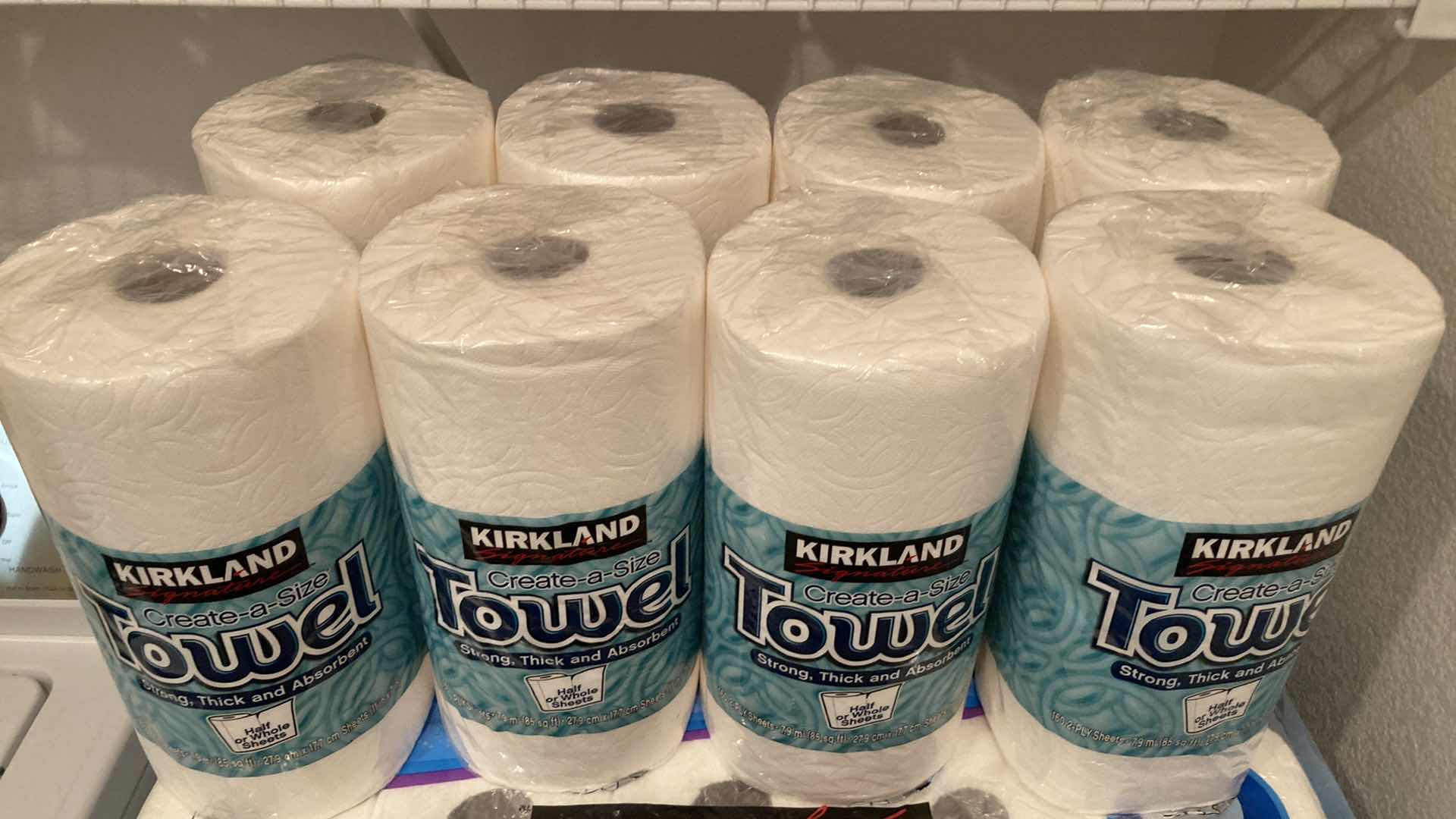 Photo 4 of NEW KIRKLAND TOILET PAPER 30PK & PAPER TOWELS 8 ROLLS