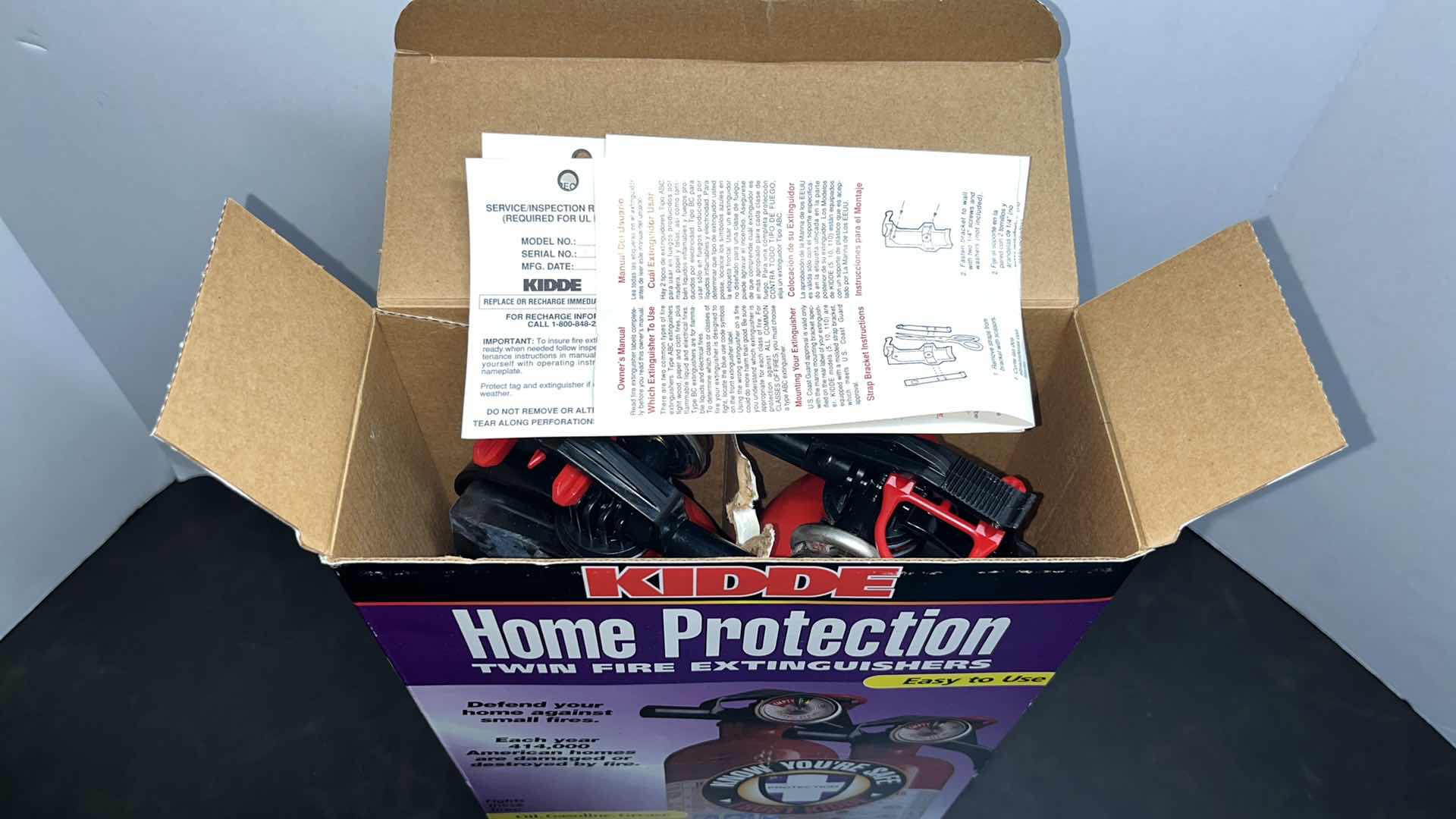 Photo 5 of NEW KIDDE HOME PROTECTION TWIN FIRE EXTINGUISHERS #234211