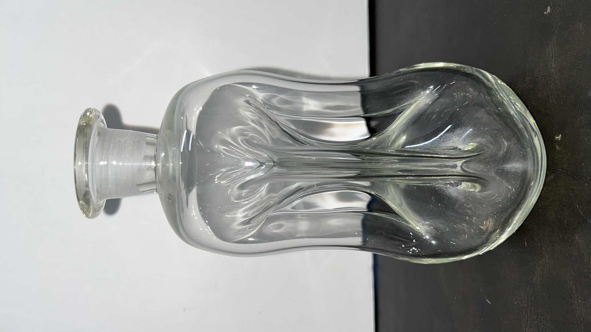 Photo 6 of VINTAGE CLEAR GLASS BOTTLES (3)