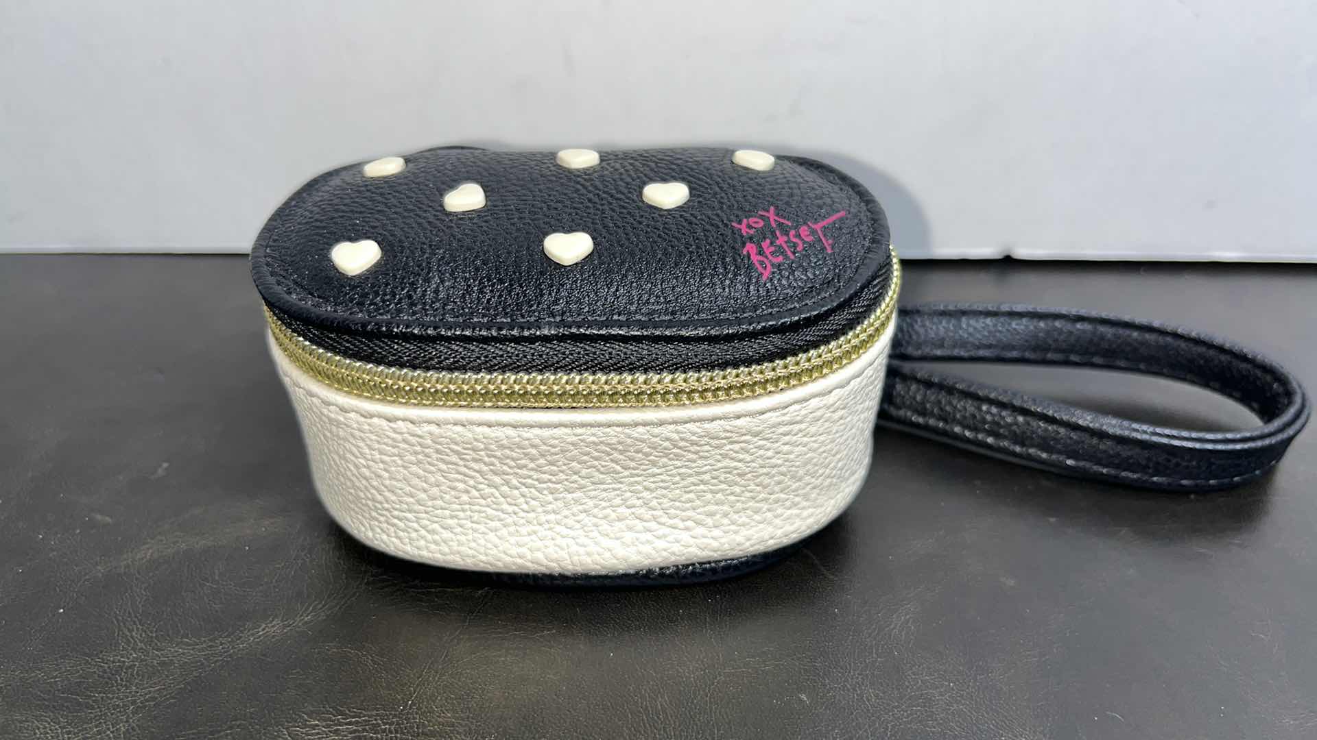 Photo 1 of BETSEY JOHNSON ZIPPERED PILL CASE WRISTLET