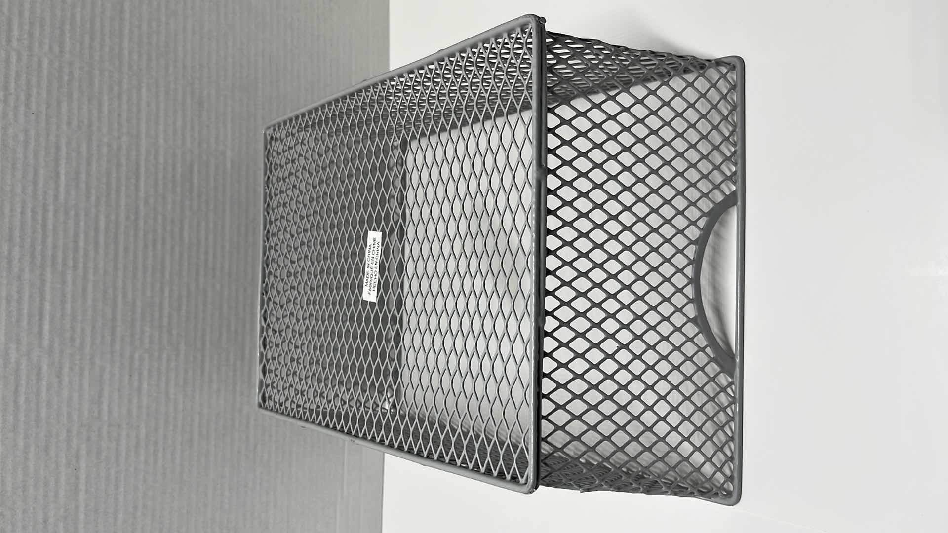 Photo 5 of RGI HOME GREY IRON BASKET 10” X 13” H6” (3) MODEL #15210027