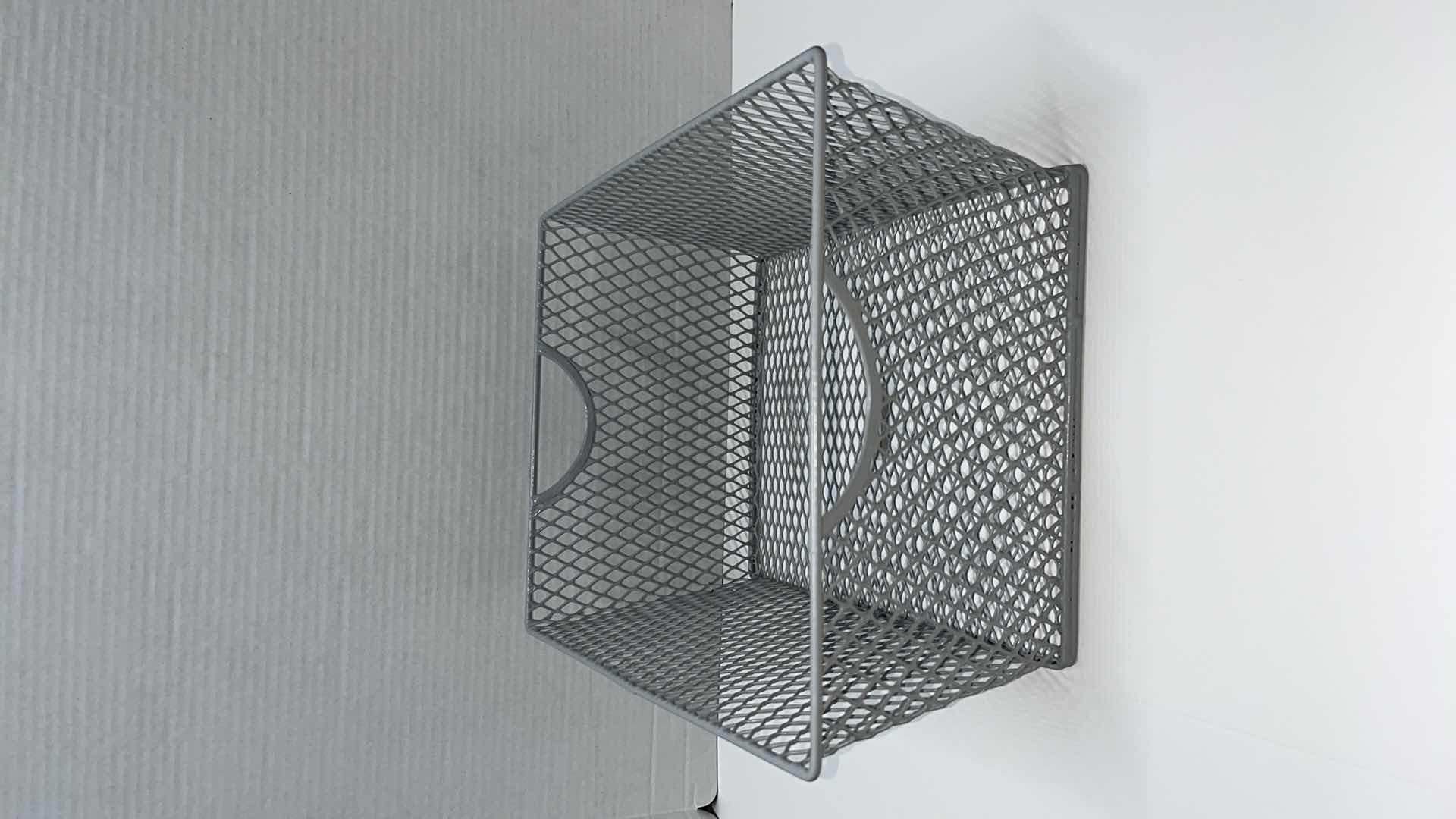 Photo 3 of RGI HOME GREY IRON BASKET 10” X 13” H6” (3) MODEL #15210027