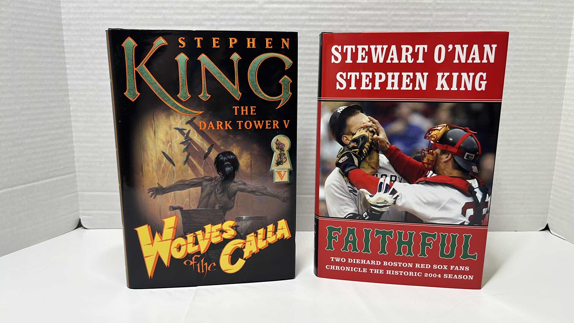 Photo 1 of WOLVES OF THE CALLA THE DARK TOWER V BY STEPHEN KING & FAITHFUL BY STEWART O’NAN & STEPHEN KING, HARDCOVER BOOKS (2)