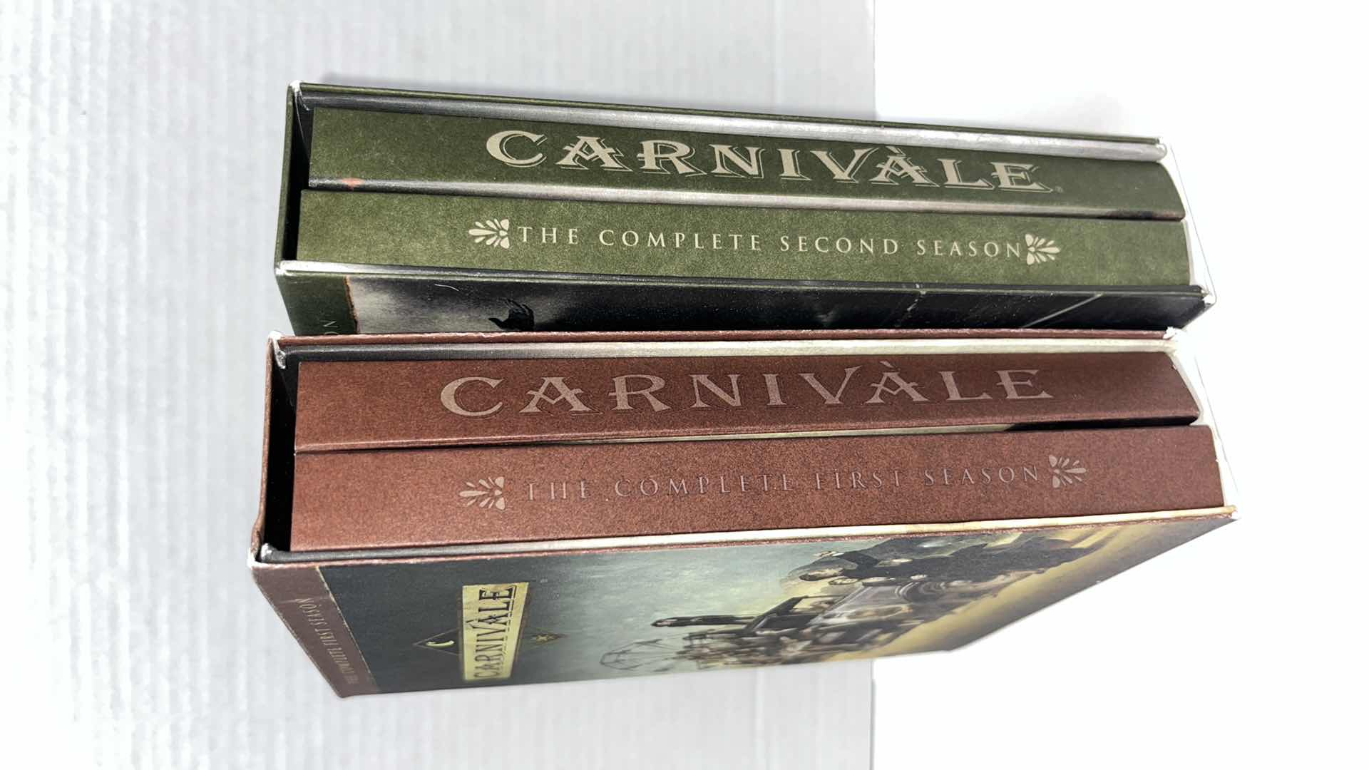 Photo 2 of CARNIVALE THE COMPLETE FIRST & SECOND SEASON 6 DISC DVD SETS (2)