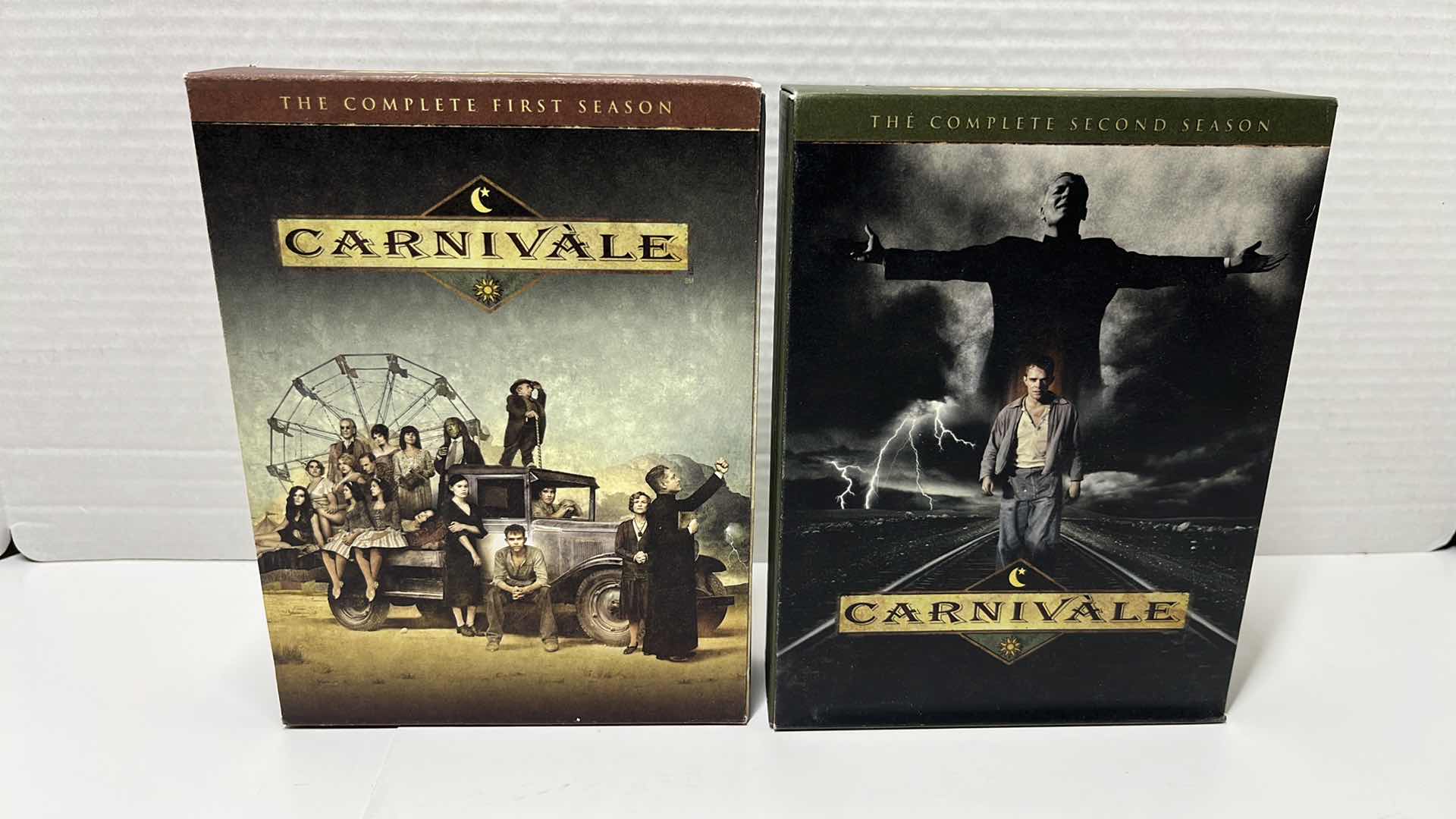 Photo 1 of CARNIVALE THE COMPLETE FIRST & SECOND SEASON 6 DISC DVD SETS (2)