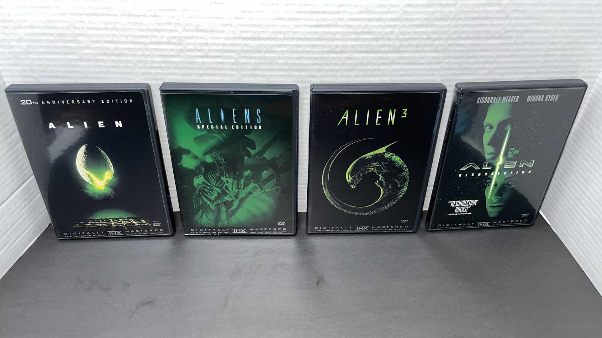 Photo 4 of THE ALIEN LEGACY 20TH ANNIVERSARY EDITION 4 DISC DVD SET, 1993 RELEASE 