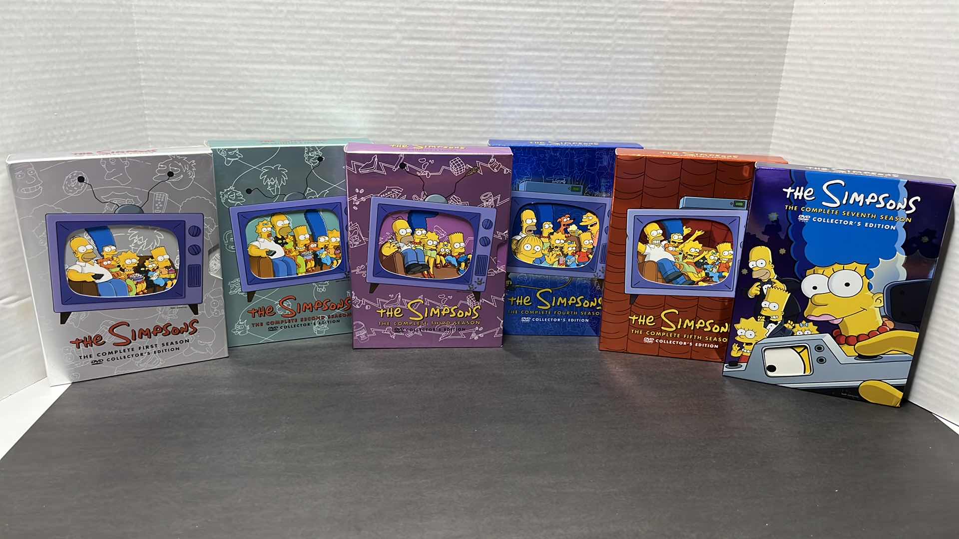 Photo 2 of THE SIMPSONS COLLECTORS EDITION COMPLETE SEASONS 1-15 DVD DISC SETS (15)