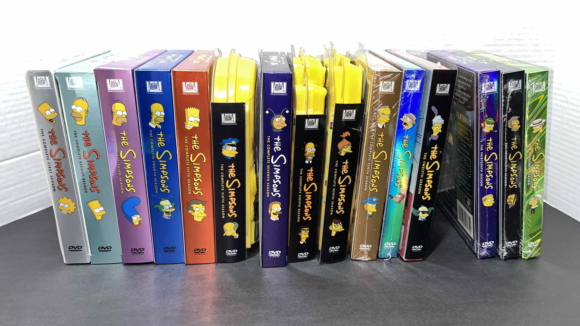 Photo 1 of THE SIMPSONS COLLECTORS EDITION COMPLETE SEASONS 1-15 DVD DISC SETS (15)