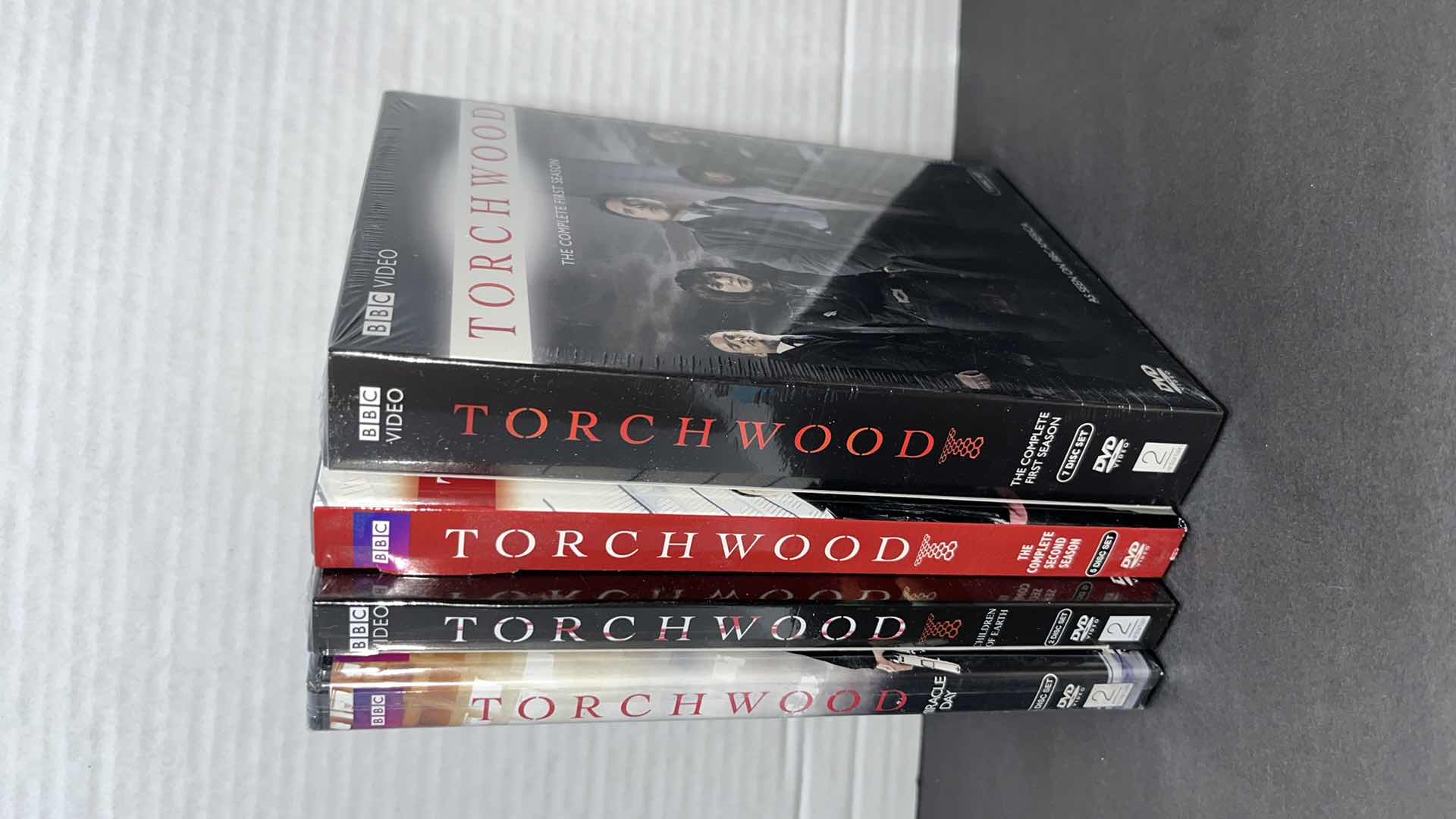 Photo 3 of NEW TORCHWOOD SEASONS 1-4 DVD DISC SETS (4)