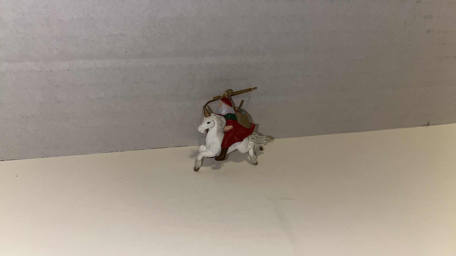 Photo 10 of CARLTON CARDS & HALLMARK KEEPSAKE COLLECTIBLE ROCKING HORSE & UNICORN CHRISTMAS ORNAMENTS (4)