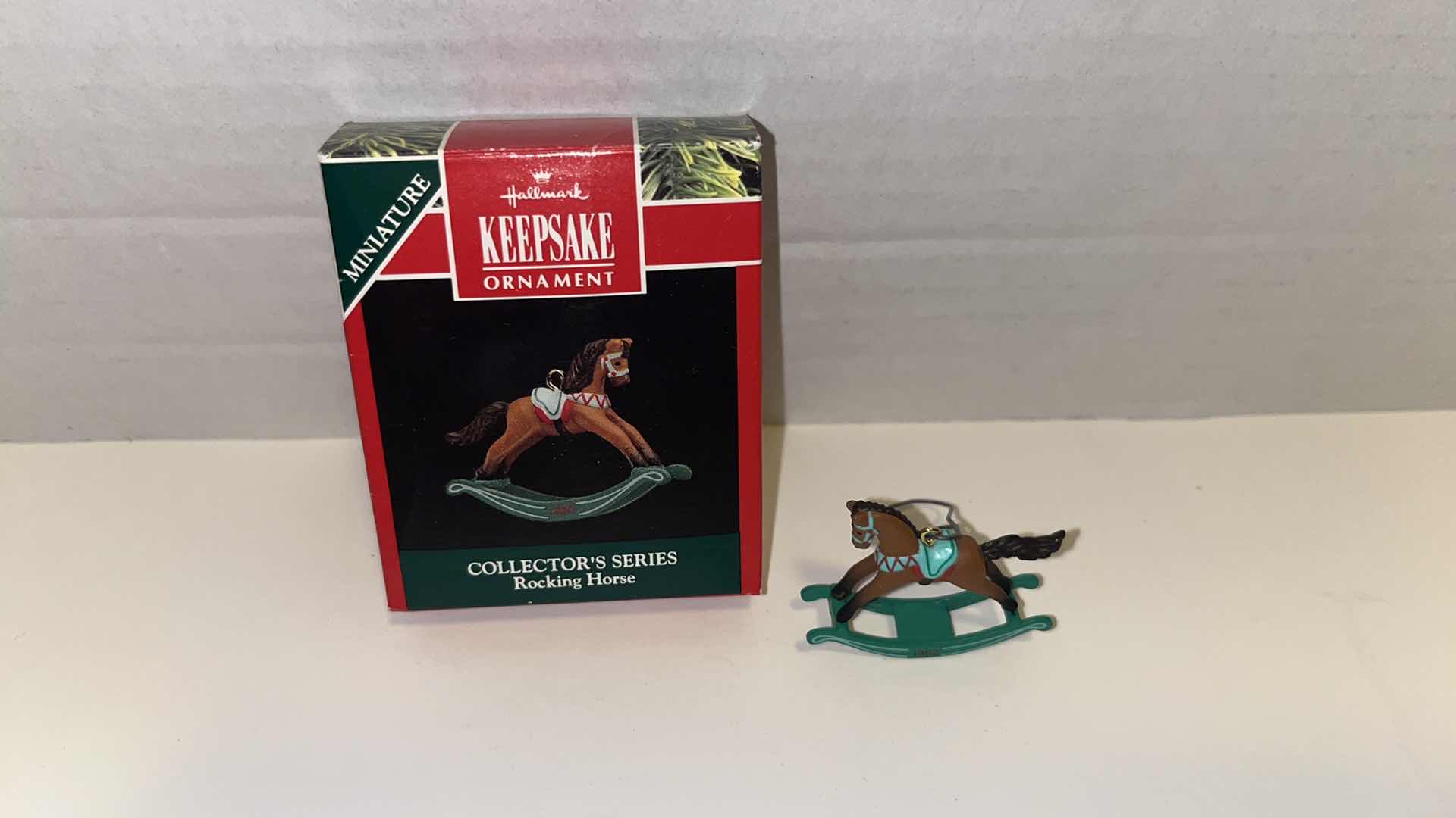 Photo 6 of CARLTON CARDS & HALLMARK KEEPSAKE COLLECTIBLE ROCKING HORSE & UNICORN CHRISTMAS ORNAMENTS (4)