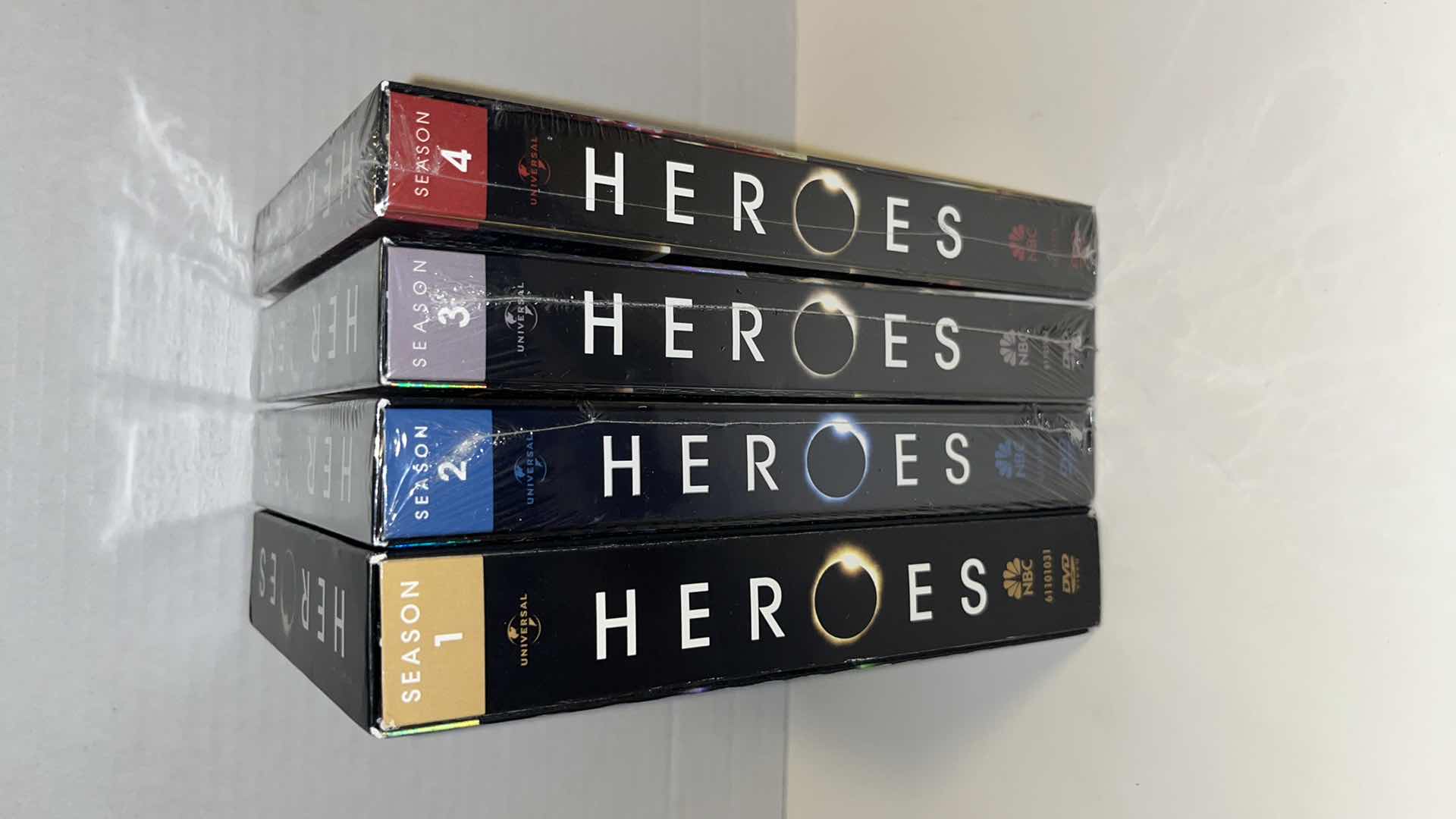 Photo 2 of HEROES SEASONS 1-4 DVD BOX SETS (4)