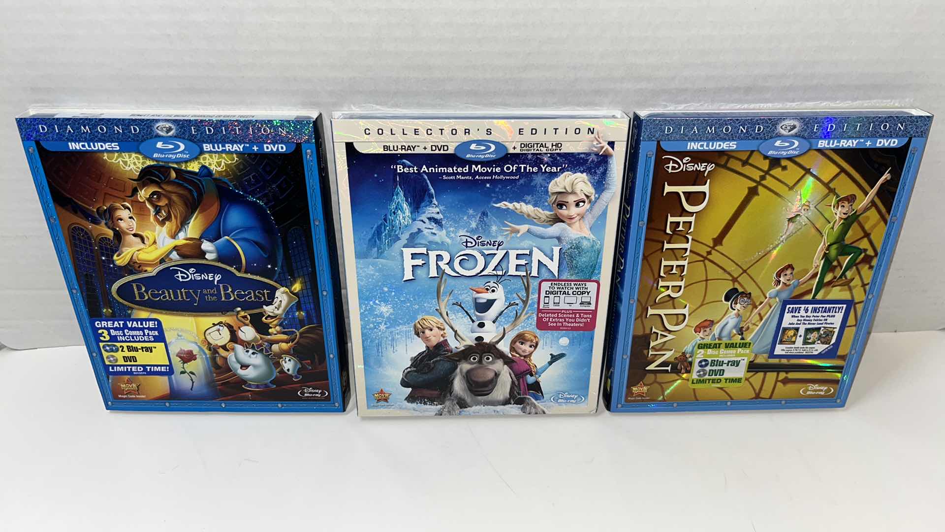 Photo 1 of NEW DISNEY BLU-RAY/DVD MOVIES (3)