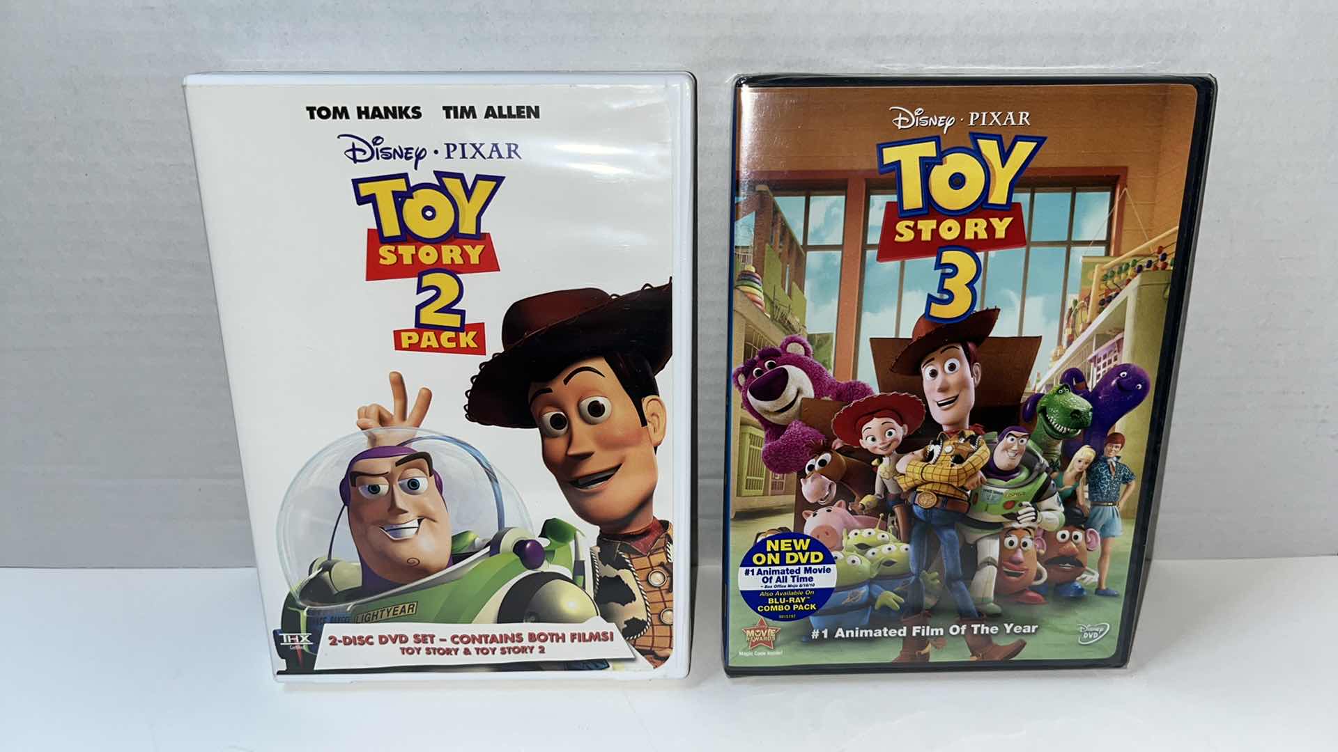 Photo 1 of DISNEY PIXAR TOY STORY 1 & 2 W TOY STORY 3 DVDS (2)