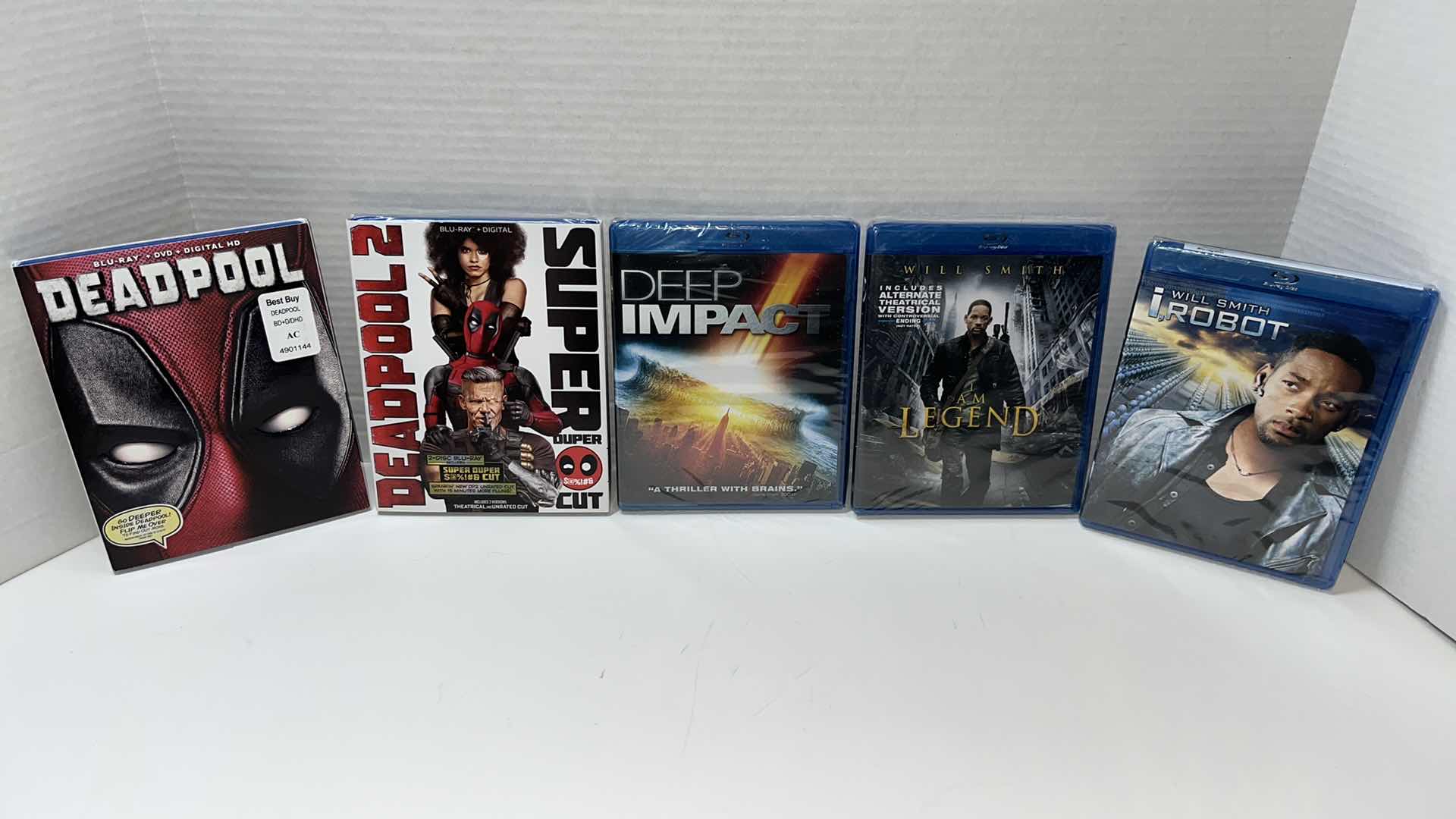Photo 1 of NEW VARIOUS BLU-RAY MOVIE TITLES (5)