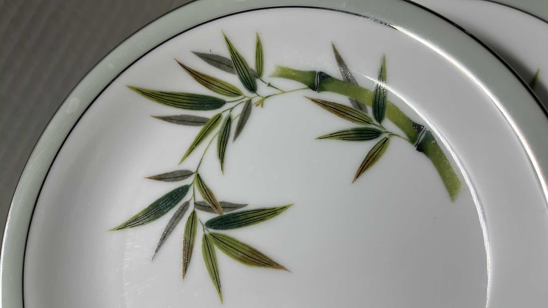 Photo 2 of NORITAKE RC JAPAN BAMBOO CHINA STYLE 232, COMPLETE 7 PC SETTING FOR 4 (28 PCS)