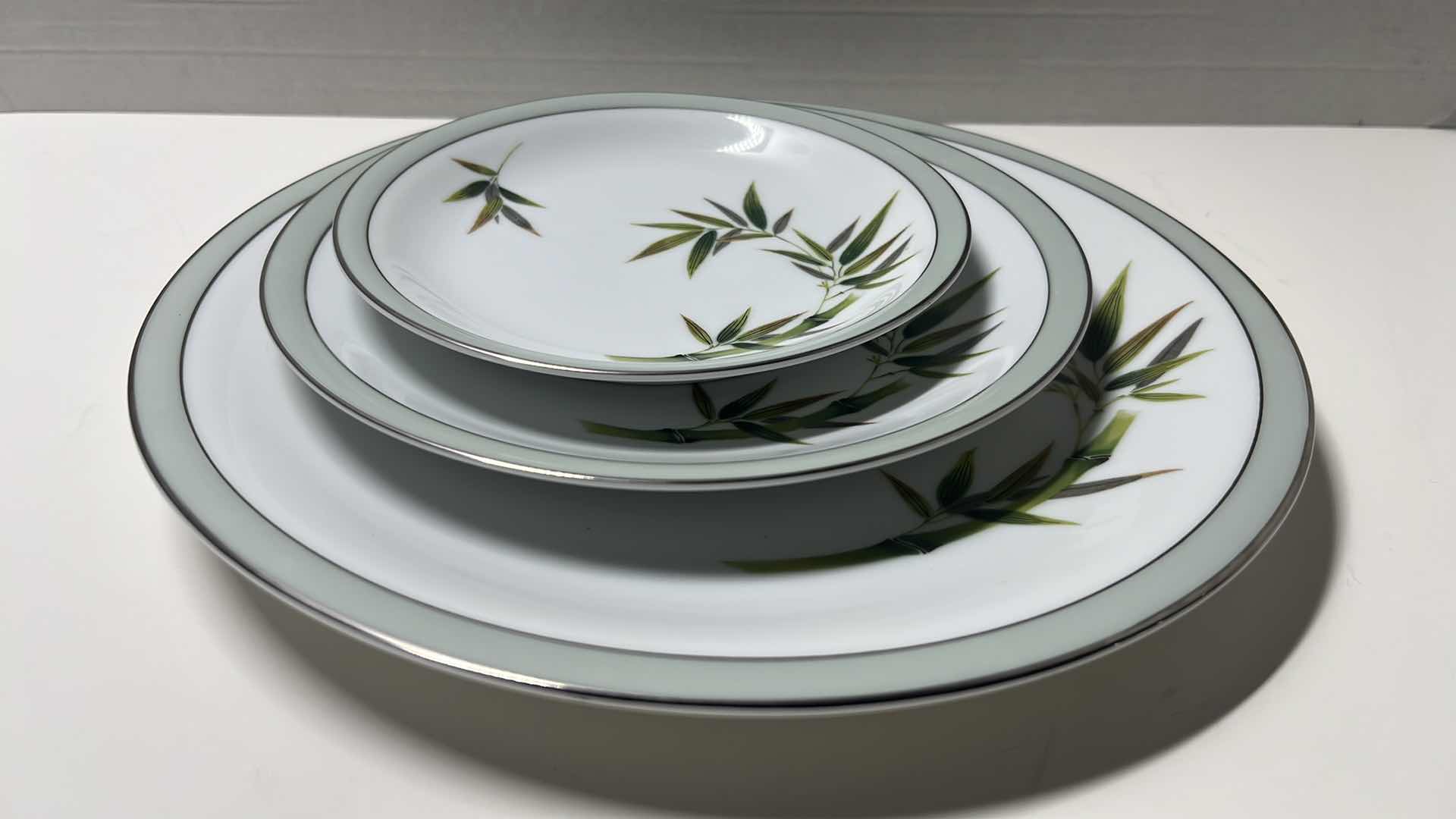 Photo 4 of NORITAKE RC JAPAN BAMBOO CHINA STYLE 232, COMPLETE 7 PC SETTING FOR 4 (28 PCS)