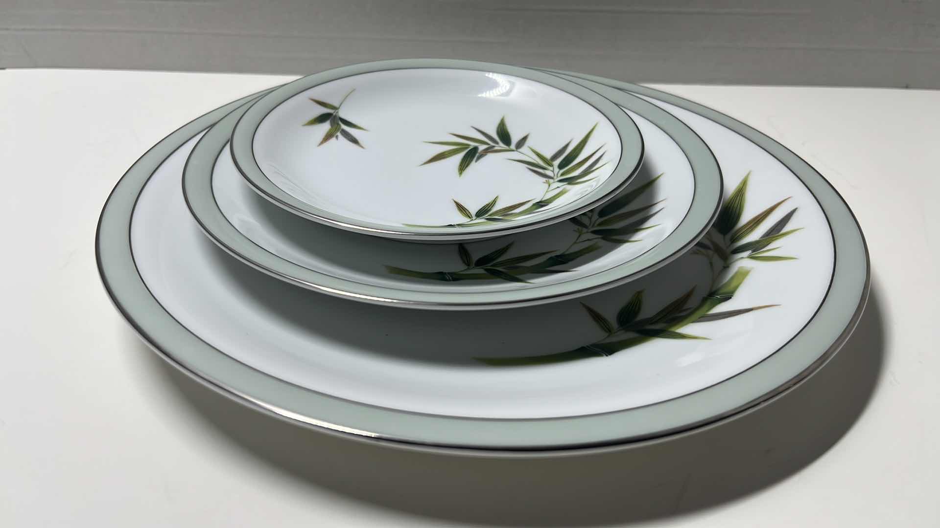 Photo 4 of NORITAKE RC JAPAN BAMBOO CHINA STYLE 232, COMPLETE 7 PC SETTING FOR 4 (28 PCS)