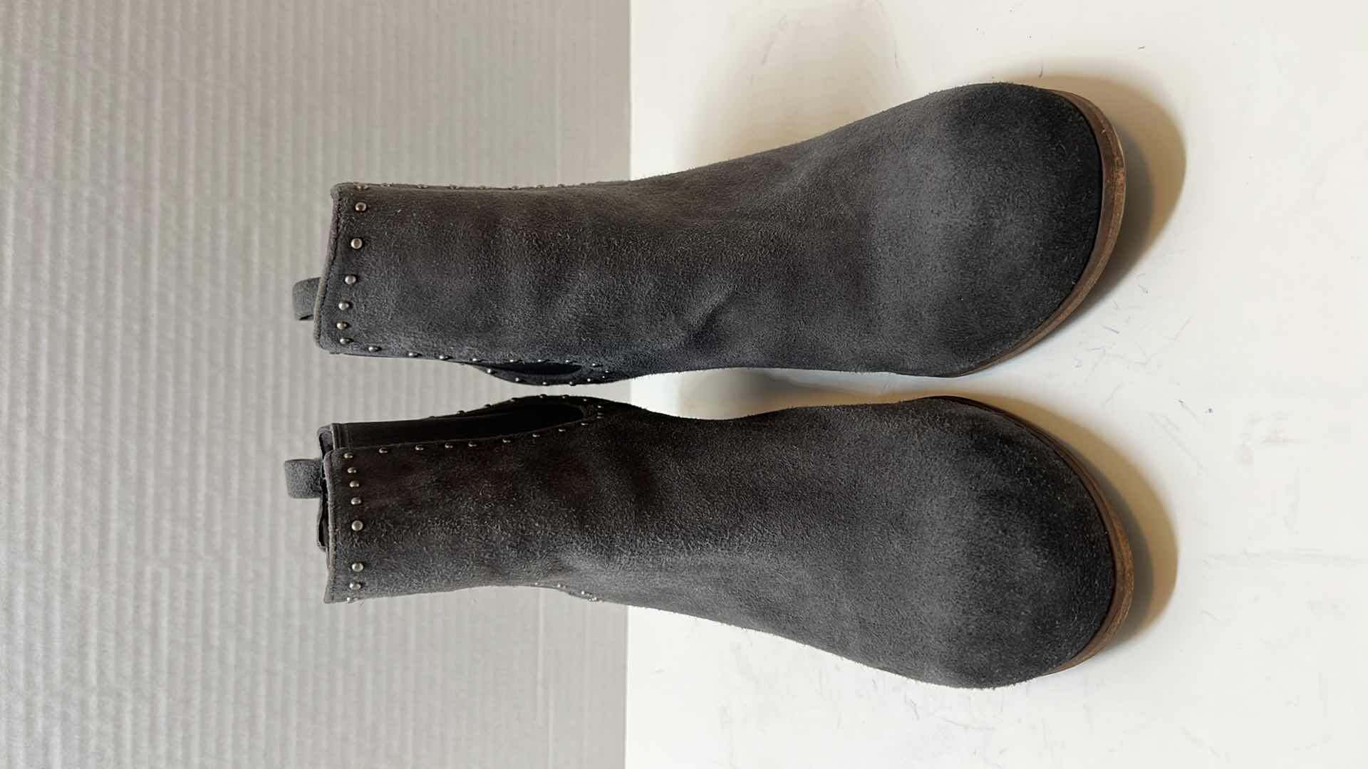 Photo 4 of BP NORDSTROM STUDDED TRISH ANKLE BOOTIES, GRAY (WOMENS SIZE 9)
