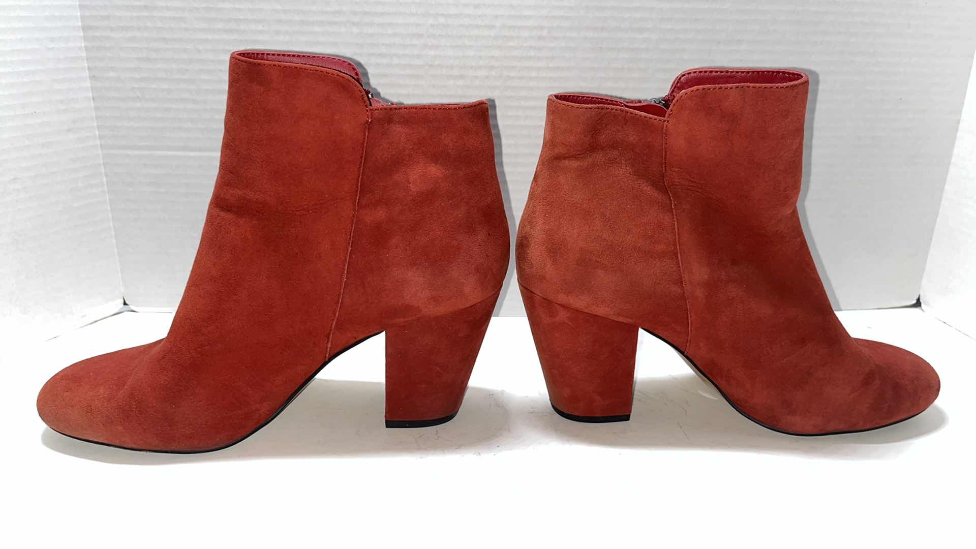 Photo 2 of 1. STATE WOMENS PREETE BOOTIE, ROOSTER RED (WOMENS SIZE 8.5)