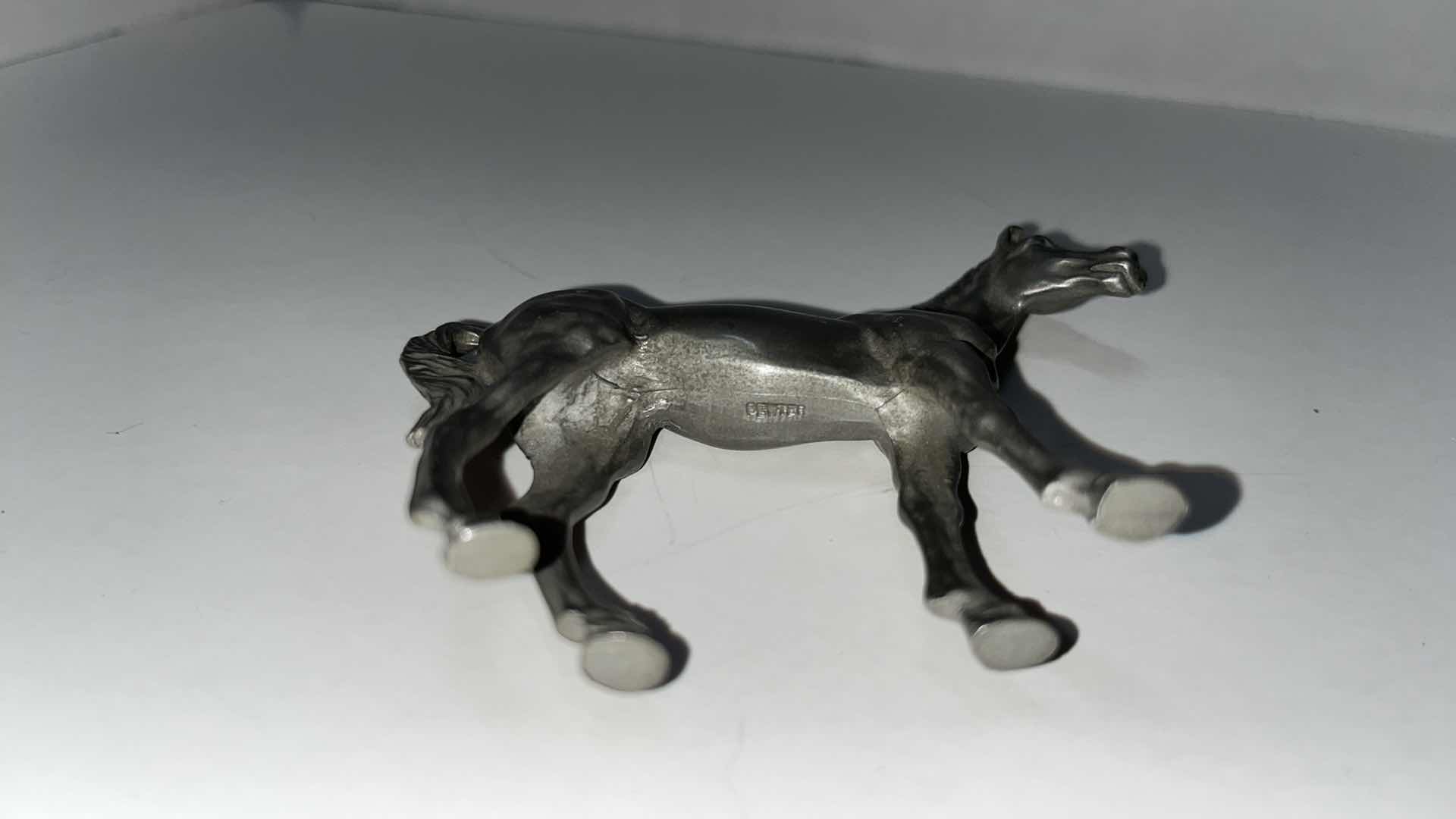 Photo 11 of COPPER, PEWTER & METAL HORSE FIGURINES (6)