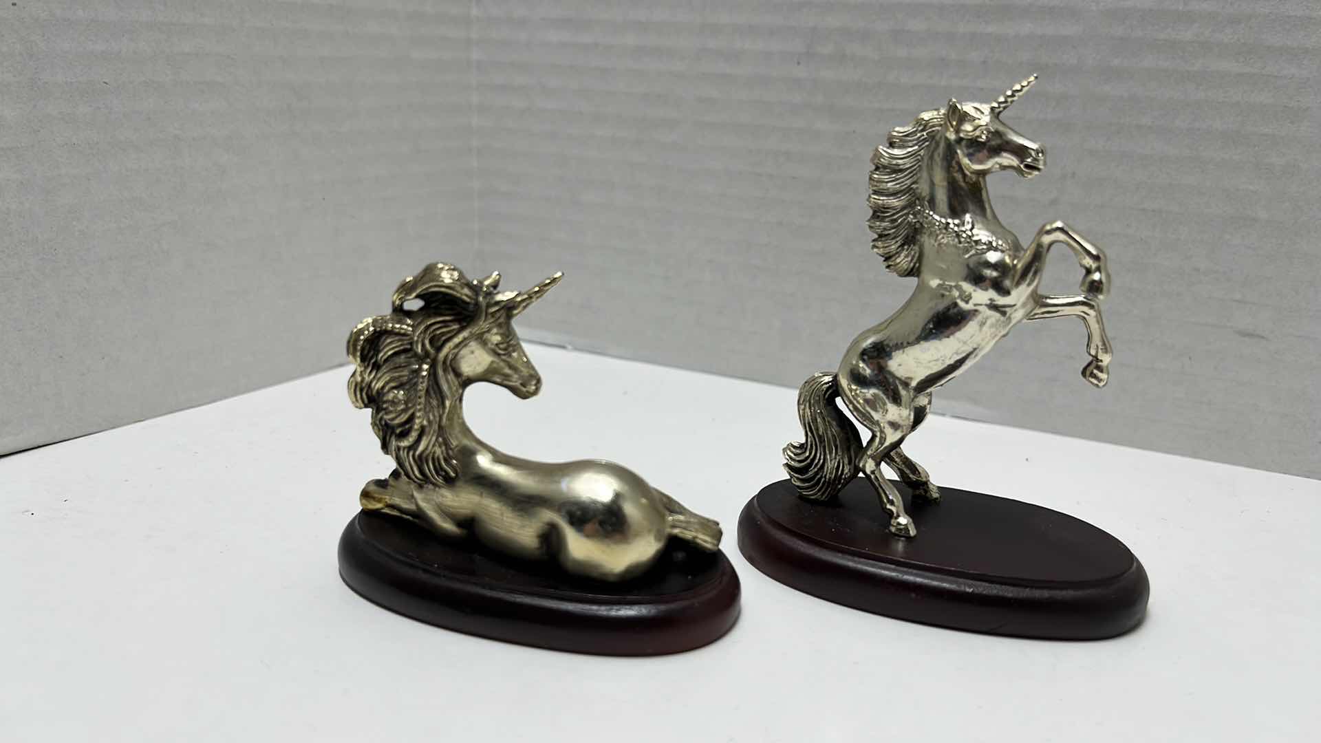 Photo 3 of ASSORTED UNICORN FIGURINES (5)