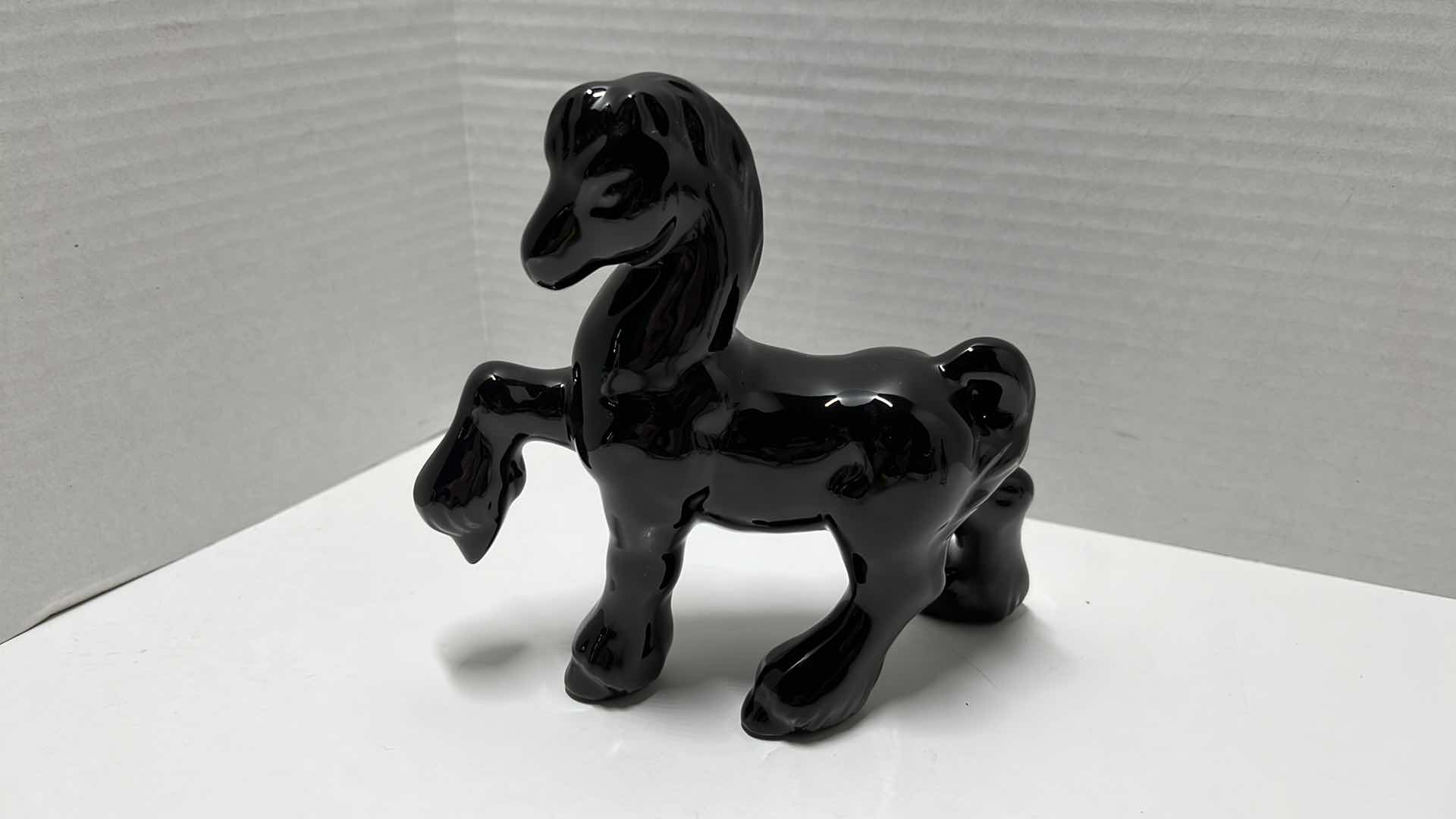 Photo 4 of CERAMIC HORSE FIGURINES (8)