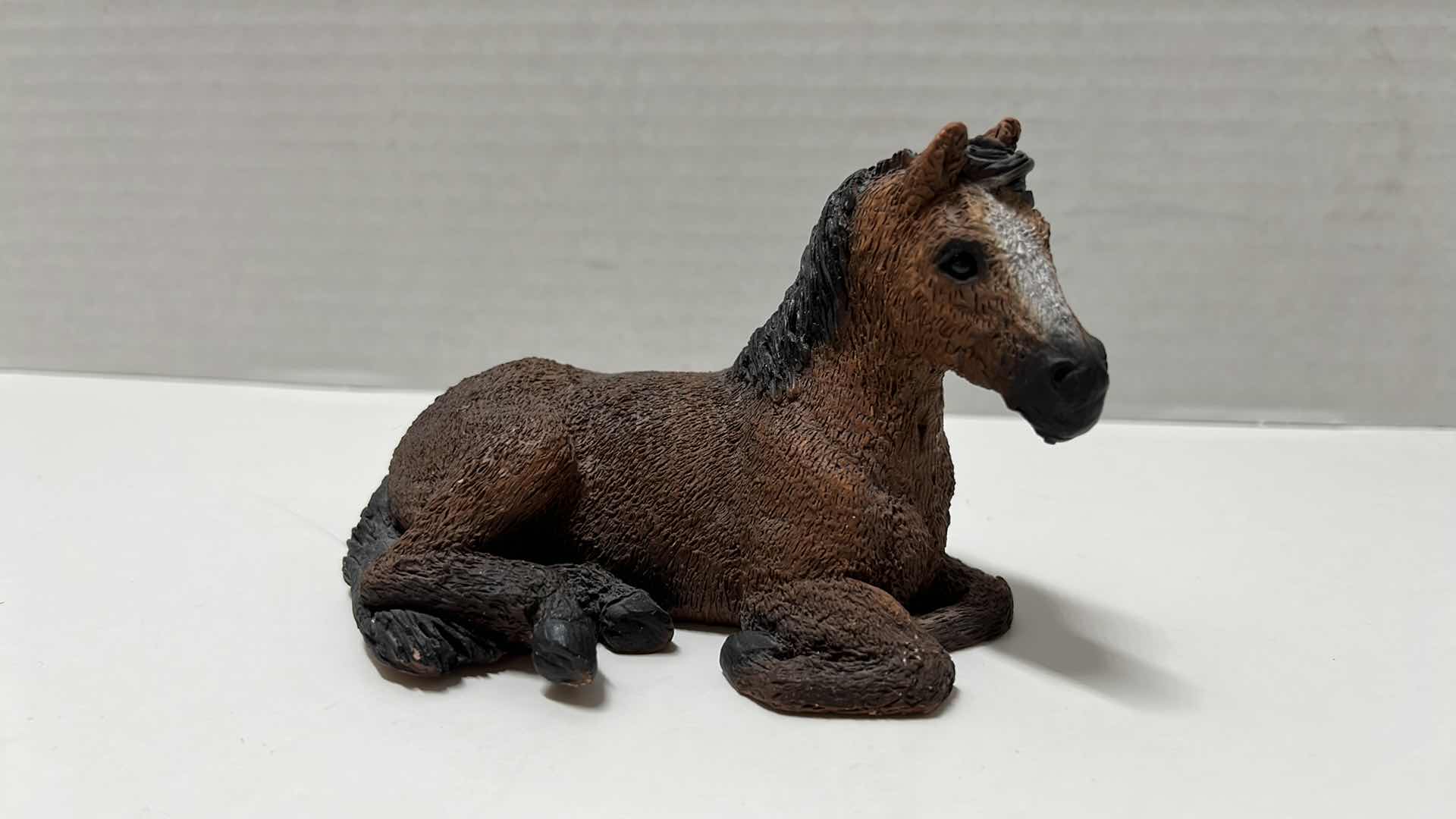 Photo 6 of CASTAGNA HORSE FIGURINE, 1988 MADE IN ITALY 2” X 7” H5” & STONE CRITTERS HORSE SORREL SC-410 FIGURINE (2)