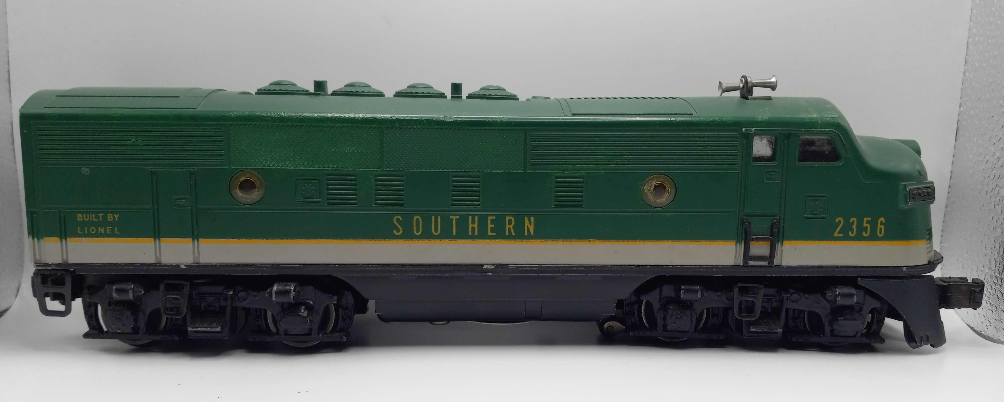 Photo 4 of LIONEL TRAINS SOUTHERN RAILWAY DIESEL LOCOMOTIVE 2356