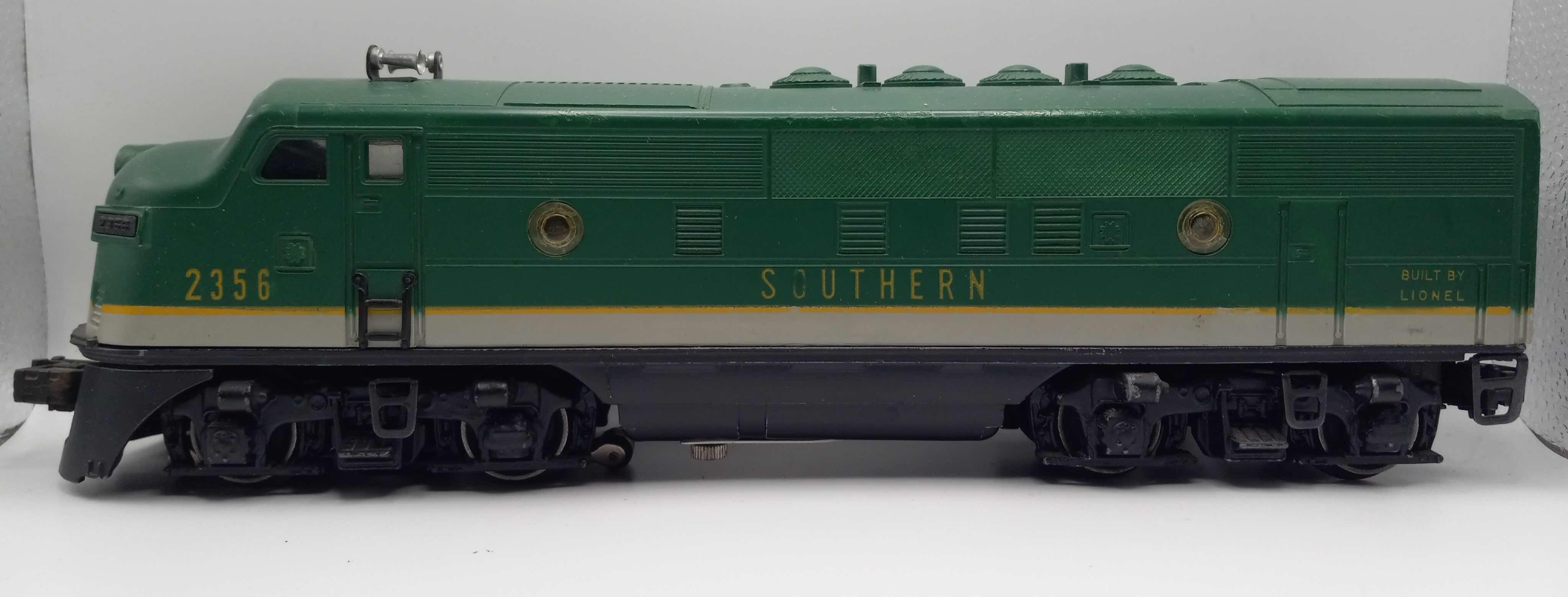 Photo 1 of LIONEL TRAINS SOUTHERN RAILWAY DIESEL LOCOMOTIVE 2356