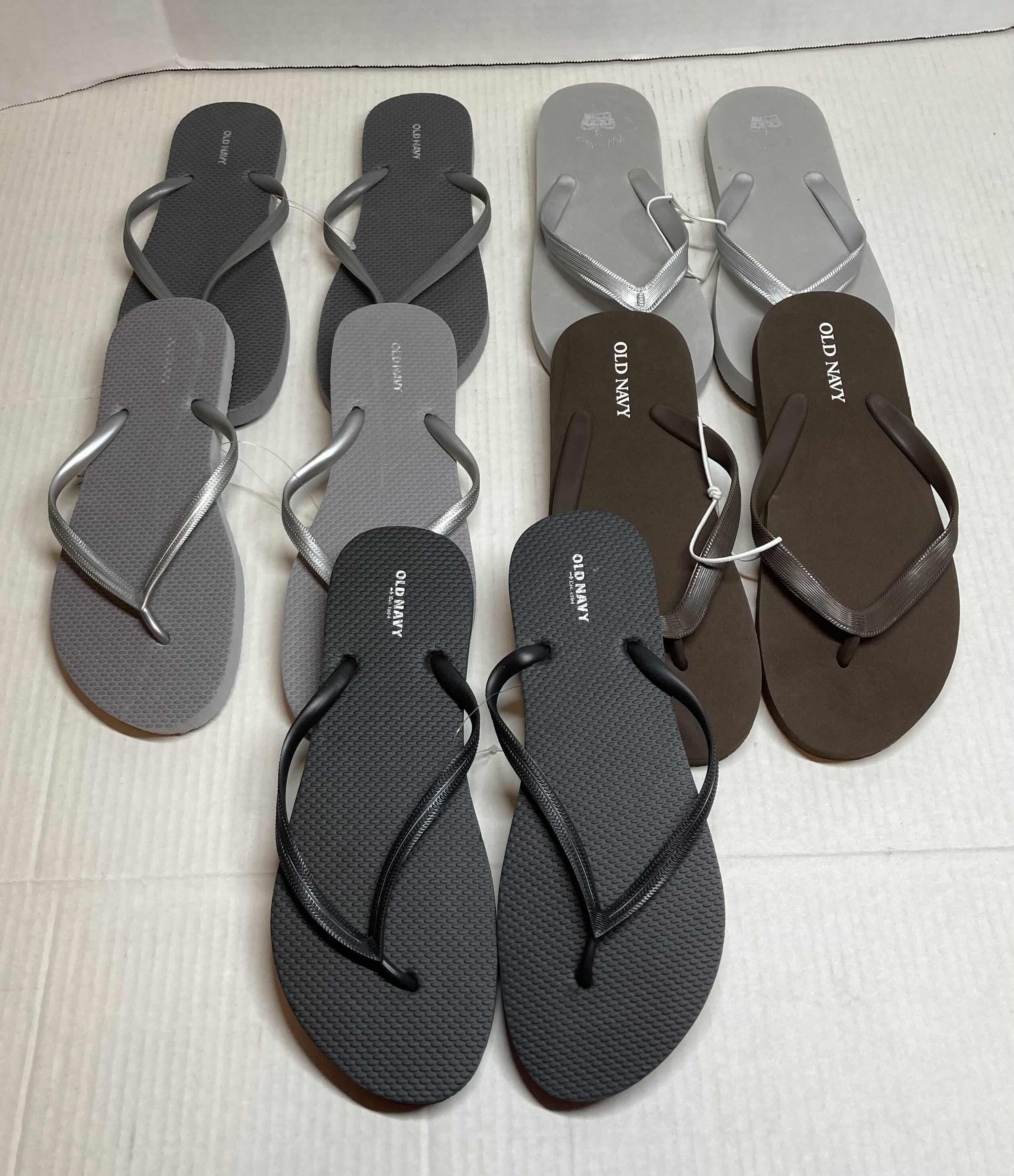 Photo 1 of NEW OLD NAVY FLIP FLOPS VARIOUS COLORS WOMEN’S 8-9 (5)