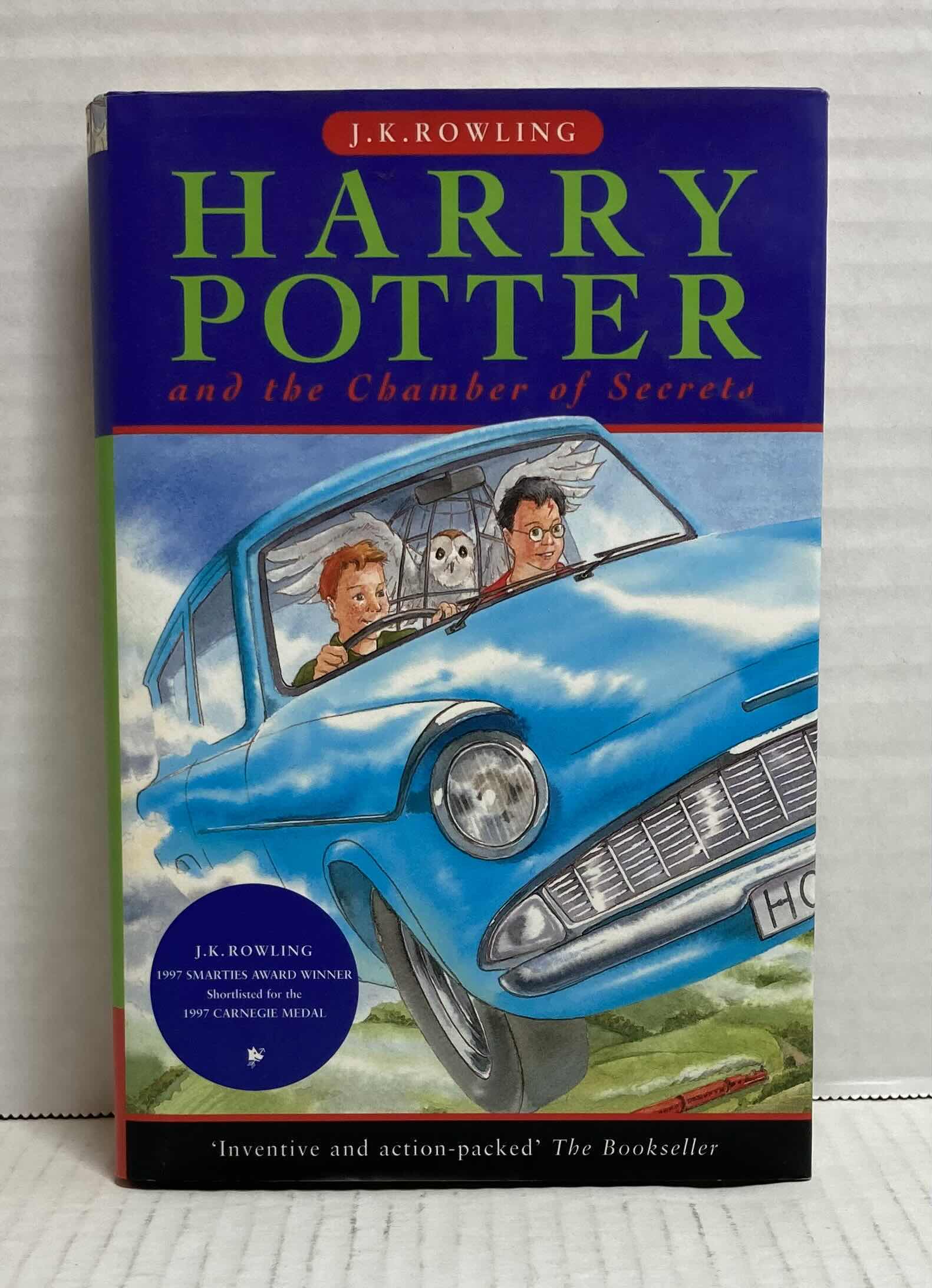 Photo 1 of HARRY POTTER AND THE CHAMBER OF SECRETS 1ST EDITION BLOOMSBURY BY J.K.ROWLING BOOK