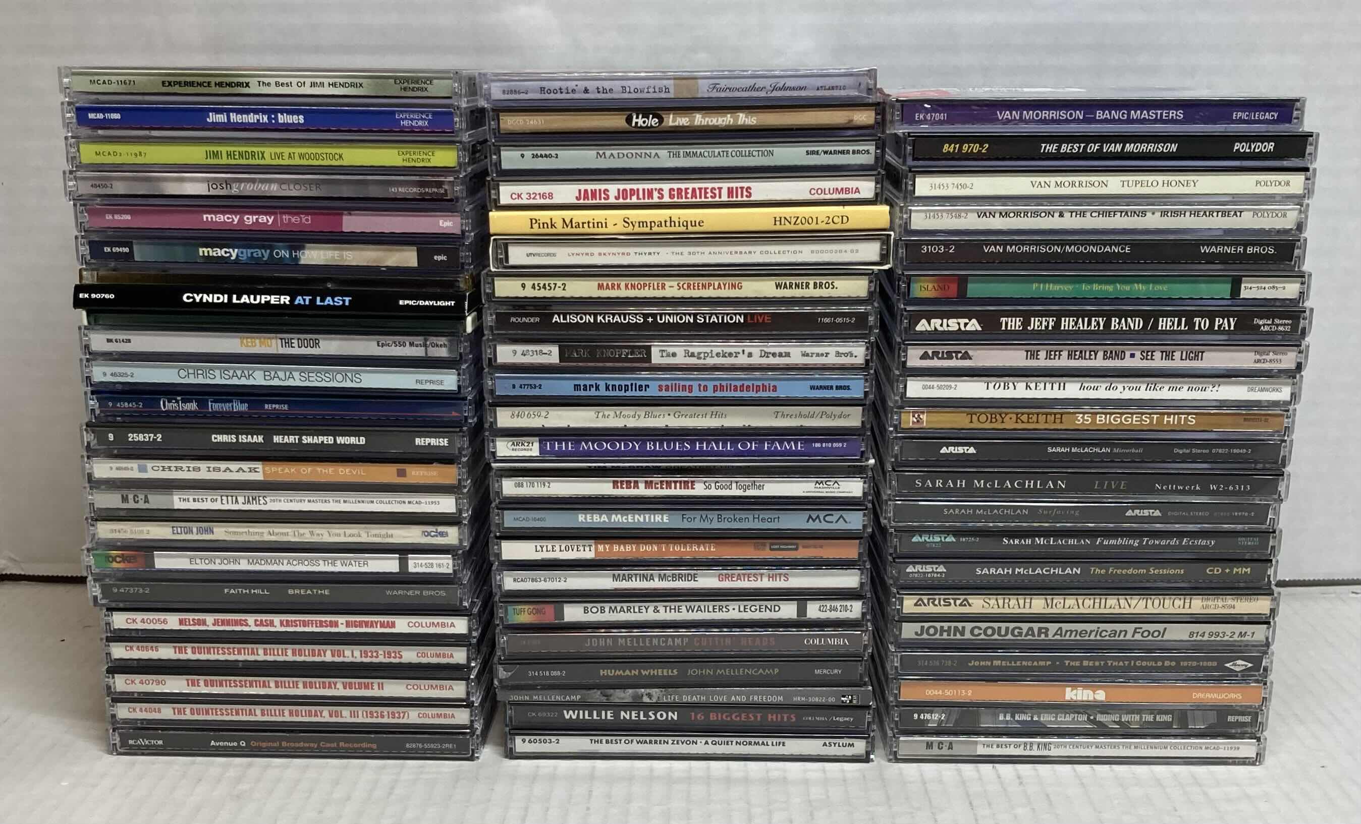 Photo 1 of MUSIC CD’S- VARIOUS POP, COUNTRY, & SOUL GENRES (67)