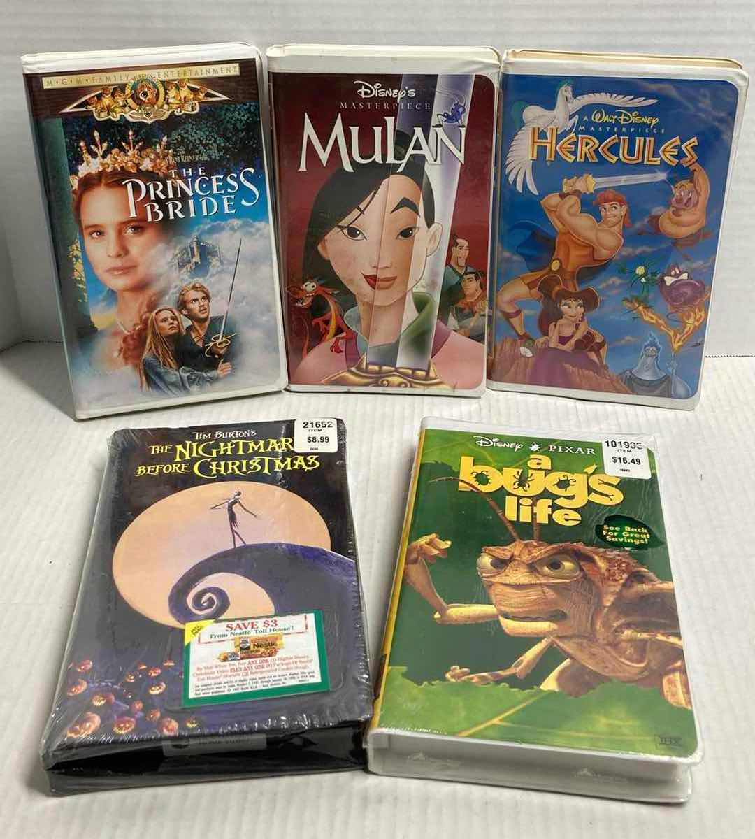 Photo 1 of DISNEY VHS MOVIES (5)