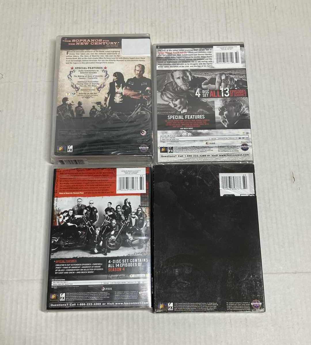 Photo 2 of SONS OF ANARCHY DVD SET SEASON 1-5