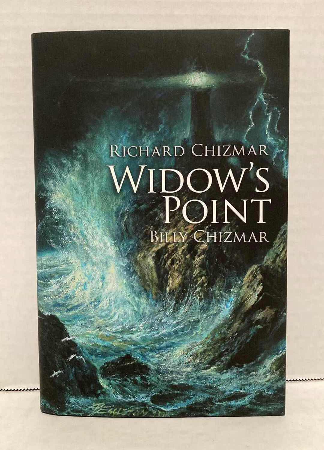 Photo 1 of RICHARD CHIZMAR & BILLY CHIZMAR - WIDOW’S POINT BOOK SIGNED BY RICHARD CHIZMAR