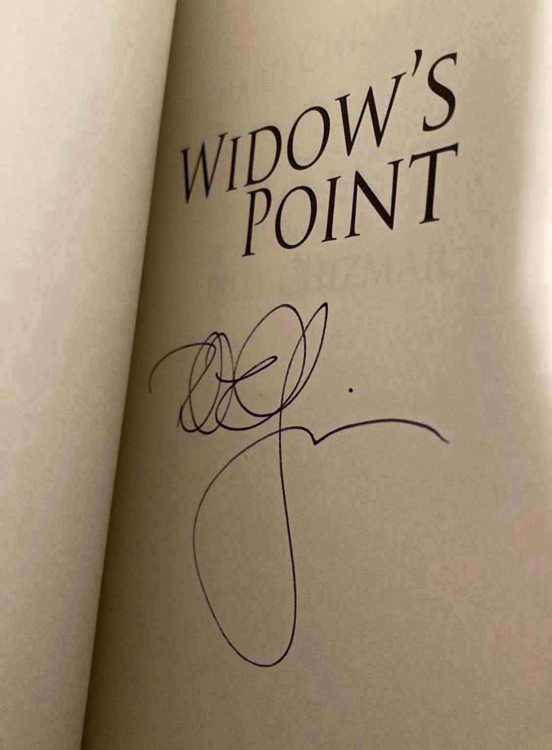 Photo 3 of RICHARD CHIZMAR & BILLY CHIZMAR - WIDOW’S POINT BOOK SIGNED BY RICHARD CHIZMAR
