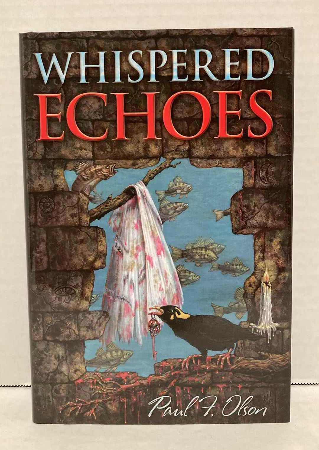 Photo 1 of PAUL F. OLSON - WHISPERED ECHOES BOOK SIGNED BY PAUL F. OLSON