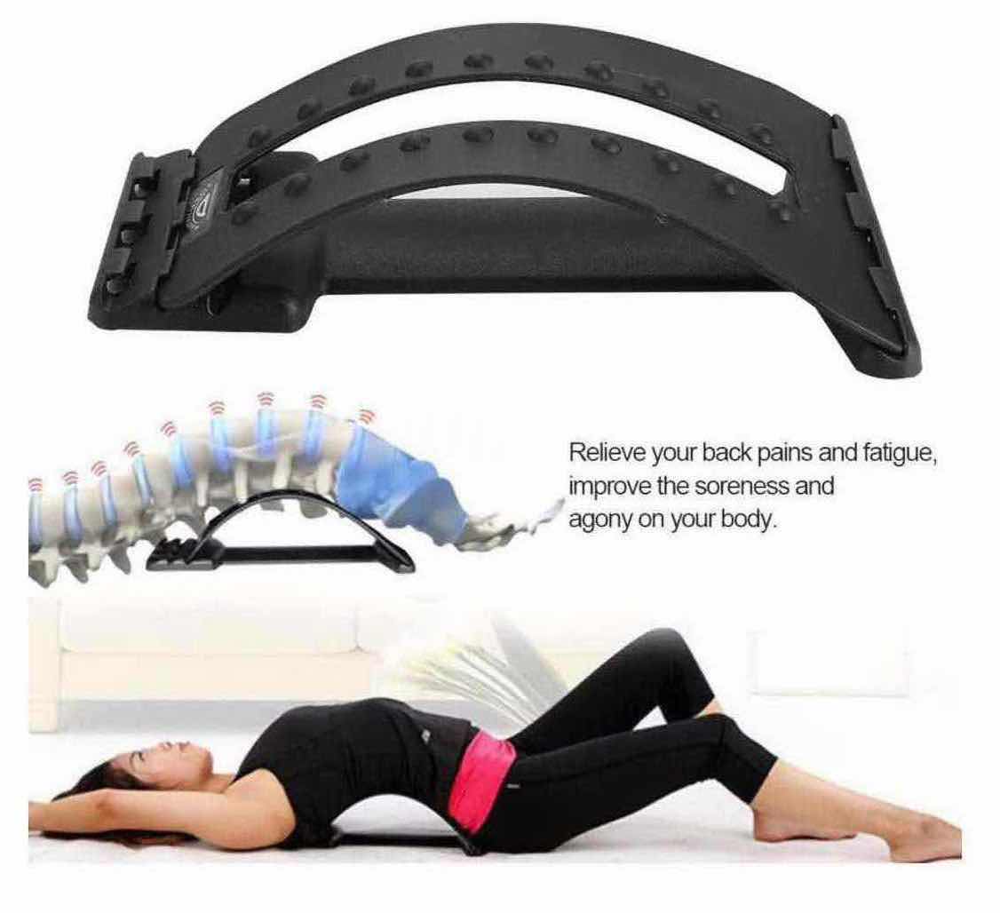 Photo 4 of BACK ARCH MASSAGER STRETCHER FOR LUMBAR SUPPORT SPINE PAIN RELIEF