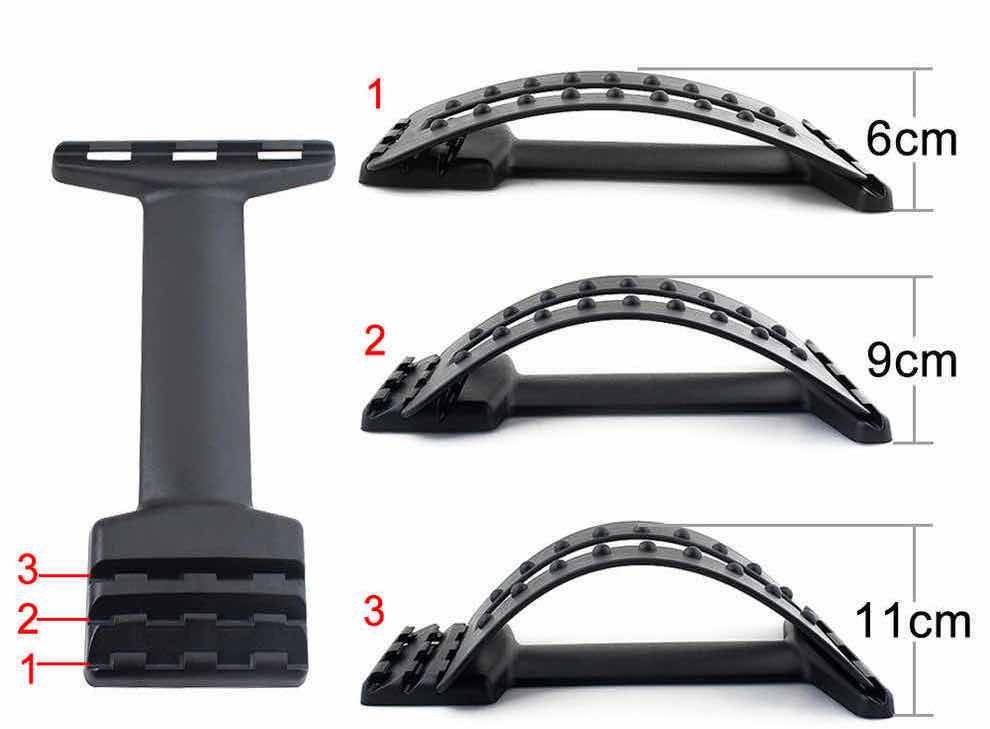 Photo 6 of BACK ARCH MASSAGER STRETCHER FOR LUMBAR SUPPORT SPINE PAIN RELIEF