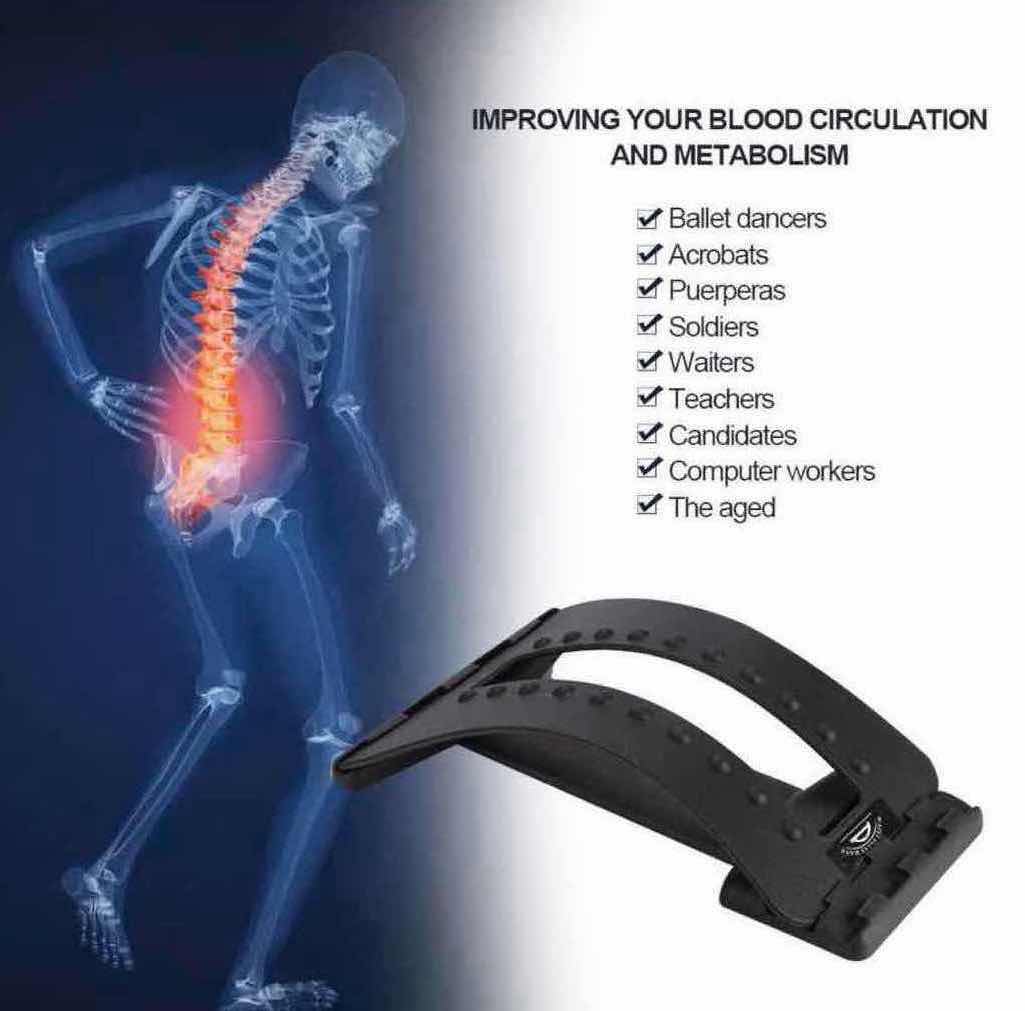 Photo 7 of BACK ARCH MASSAGER STRETCHER FOR LUMBAR SUPPORT SPINE PAIN RELIEF